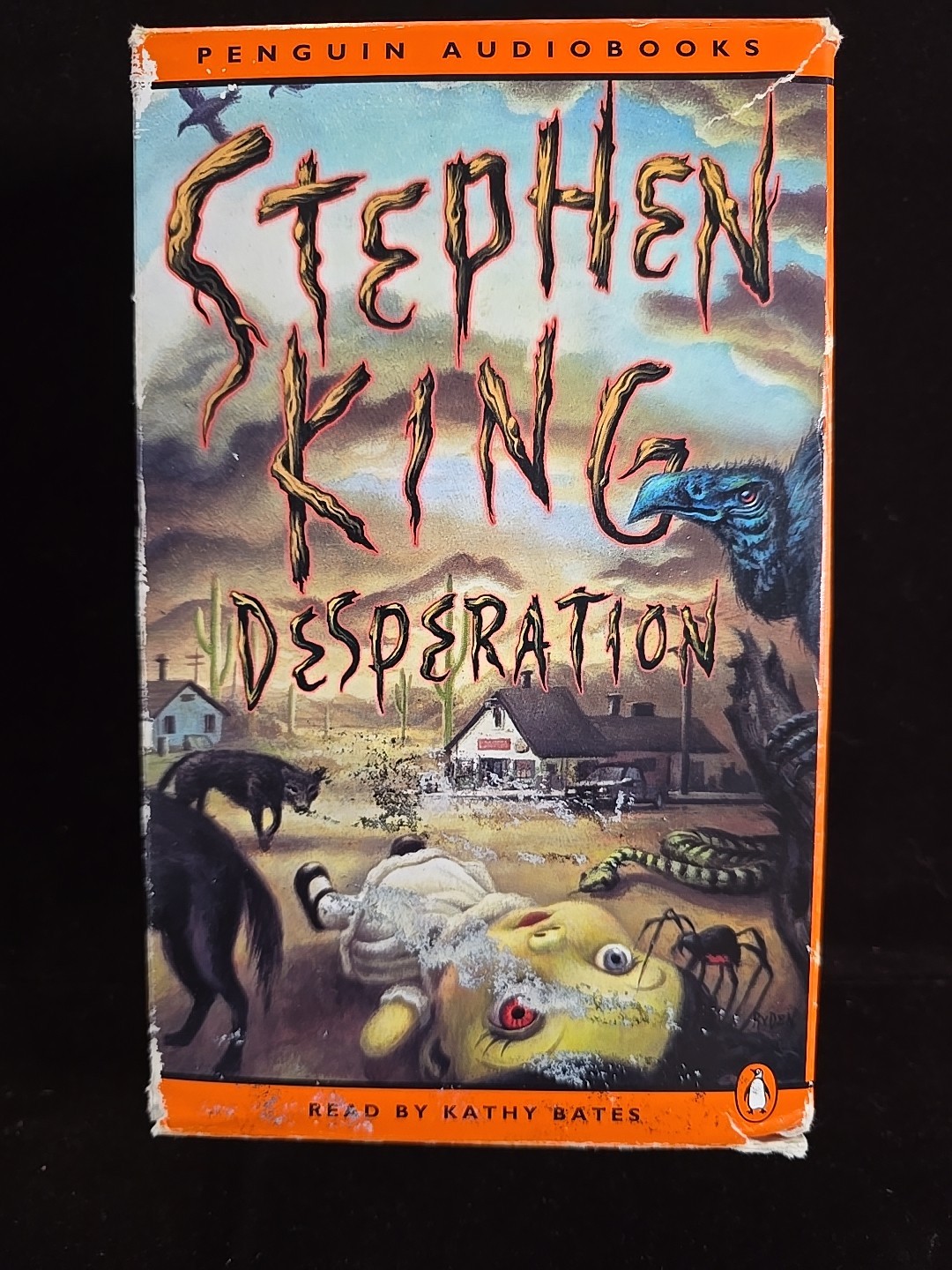 STEPHEN KING DESPERATION Cassette Tape Album Book-On-Tape Audio Book Box Set