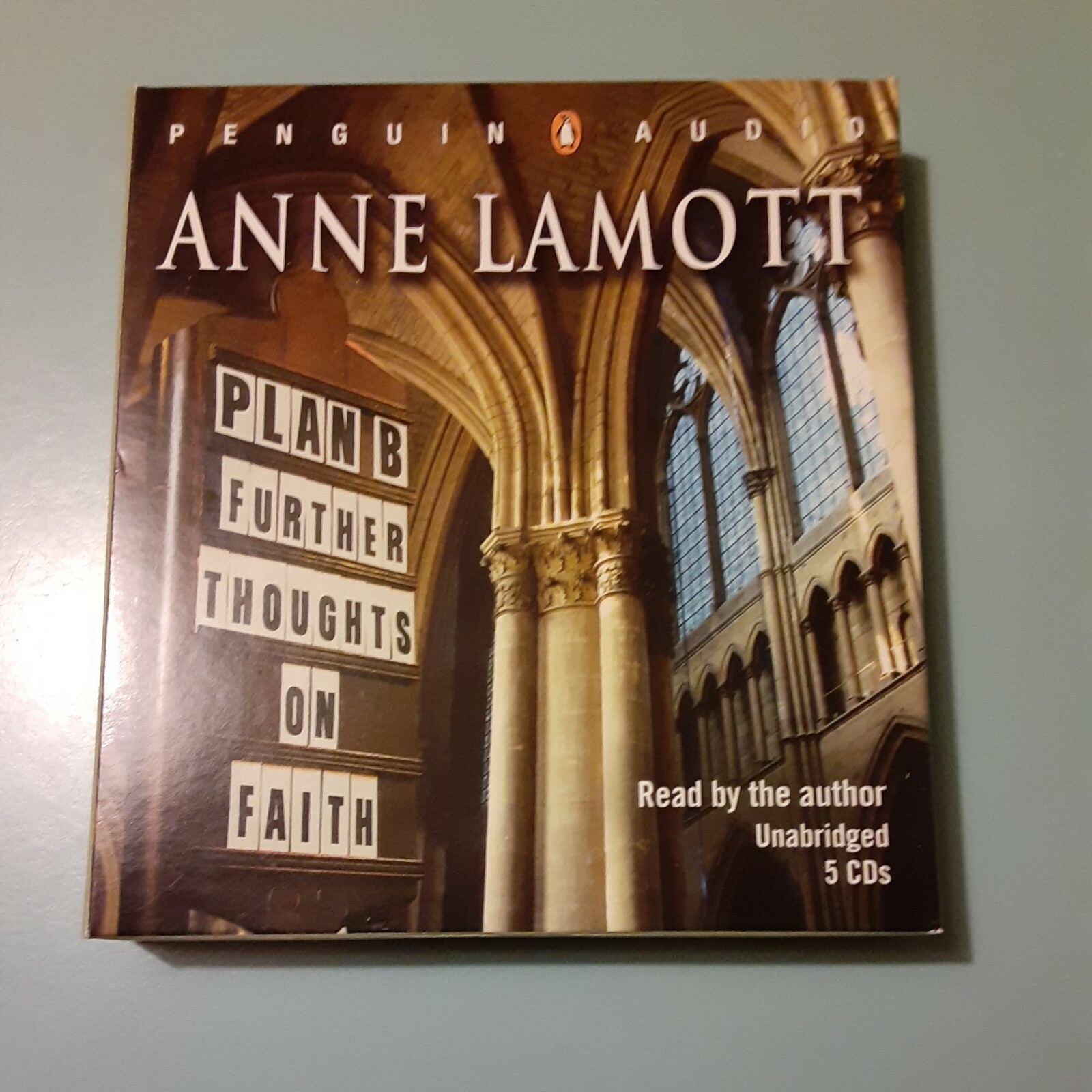 Plan B : Further Thoughts on Faith by Anne Lamott (2005, Audio CD, UNA) Bx 24