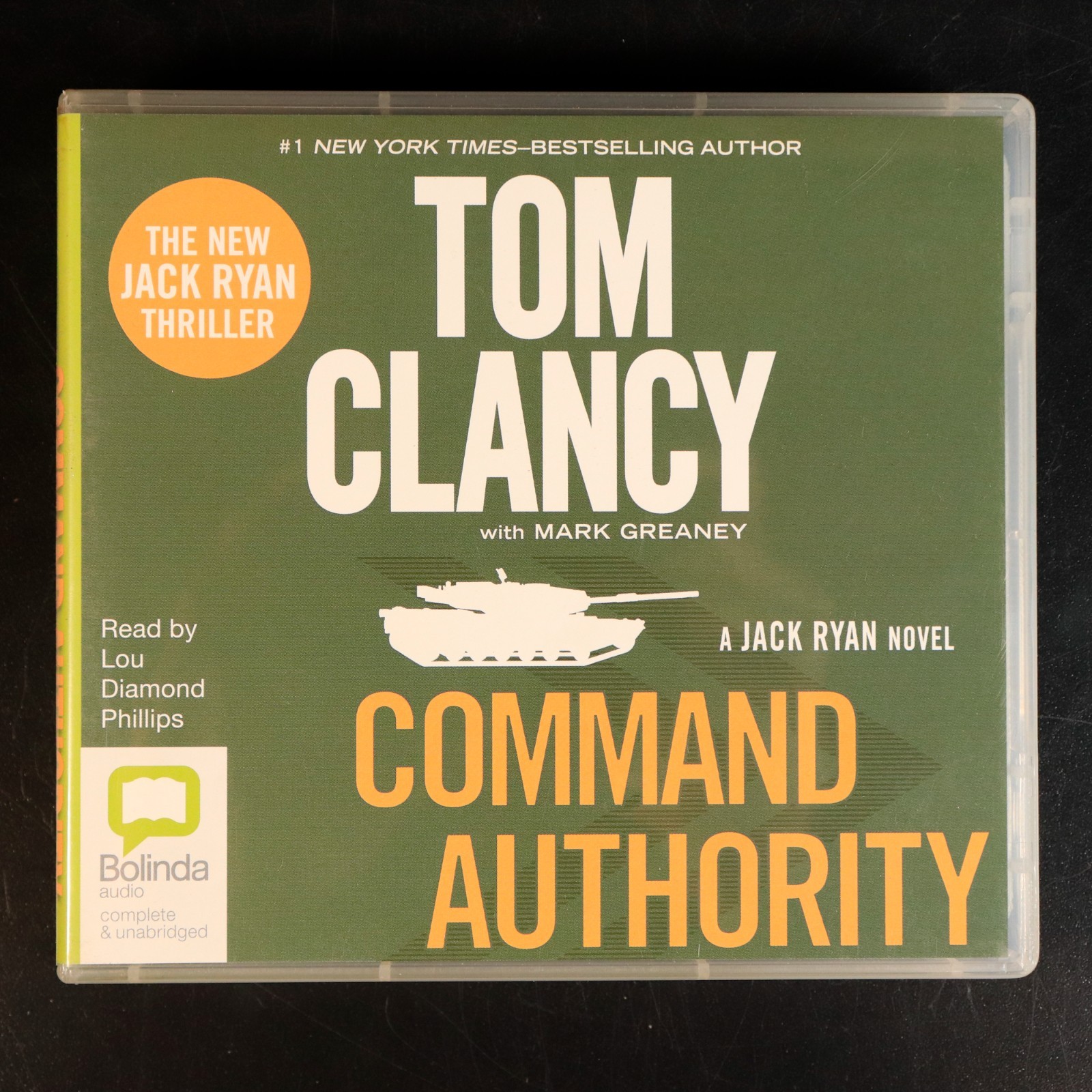 Command Authority by Tom Clancy Fiction Audio Book CD Bolinda 14 CD Set
