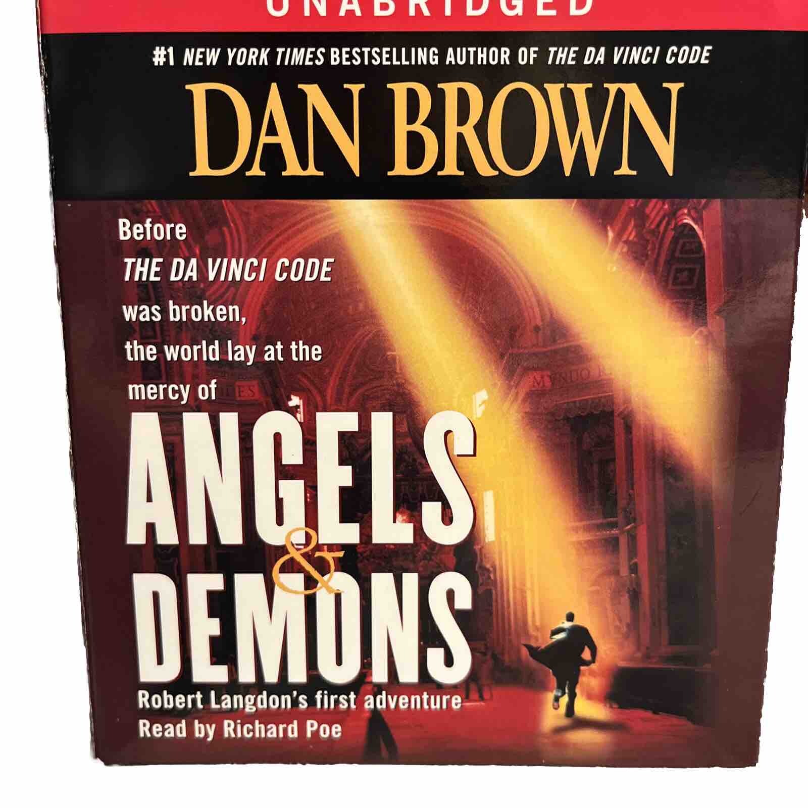 Robert Langdon Ser.: Angels and Demons by Dan Brown (2004, Compact Disc,…