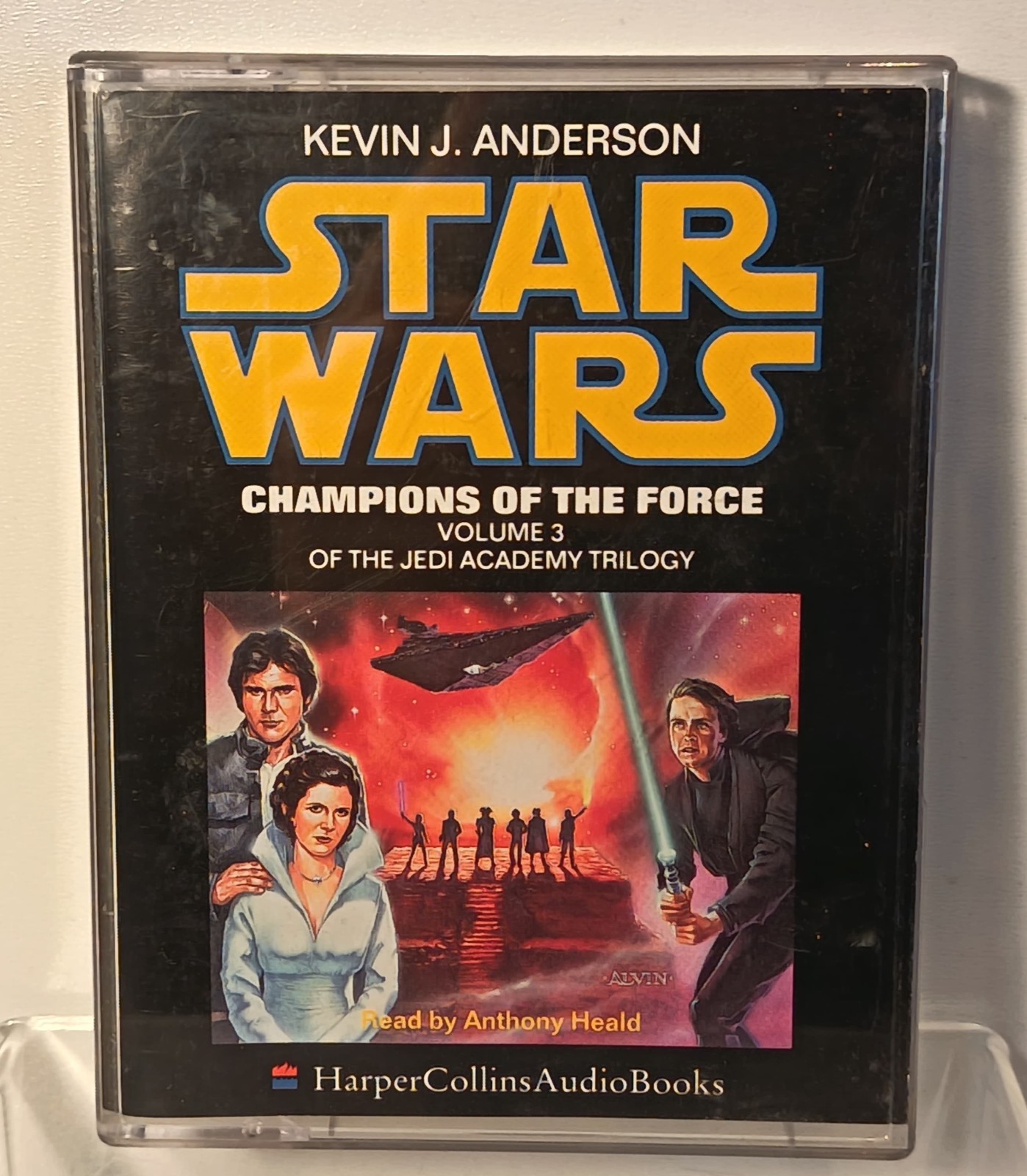 Vintage Star Wars Cassette Audio Book Champions of The Force Volume 3