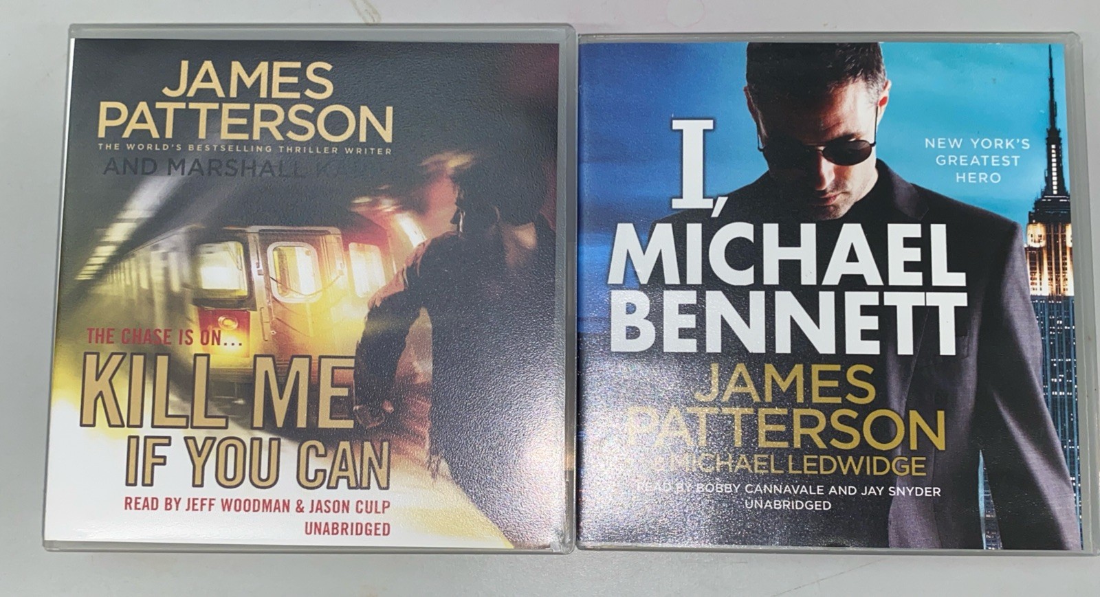 I, Michael Bennett Kill Me if you can 2x James Patterson Audiobook unabridged