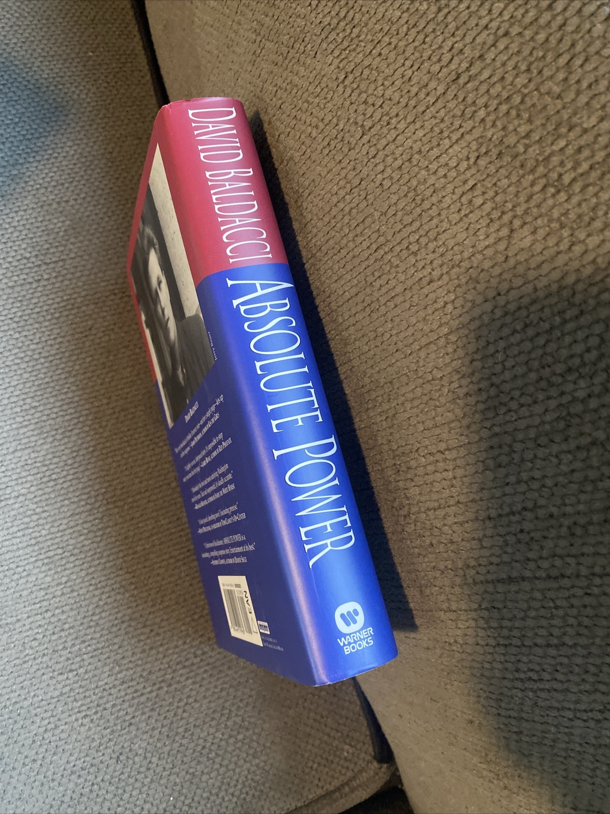 Absolute Power — Hardcover By Baldacci, David -1st Edition 1st Printing 1996