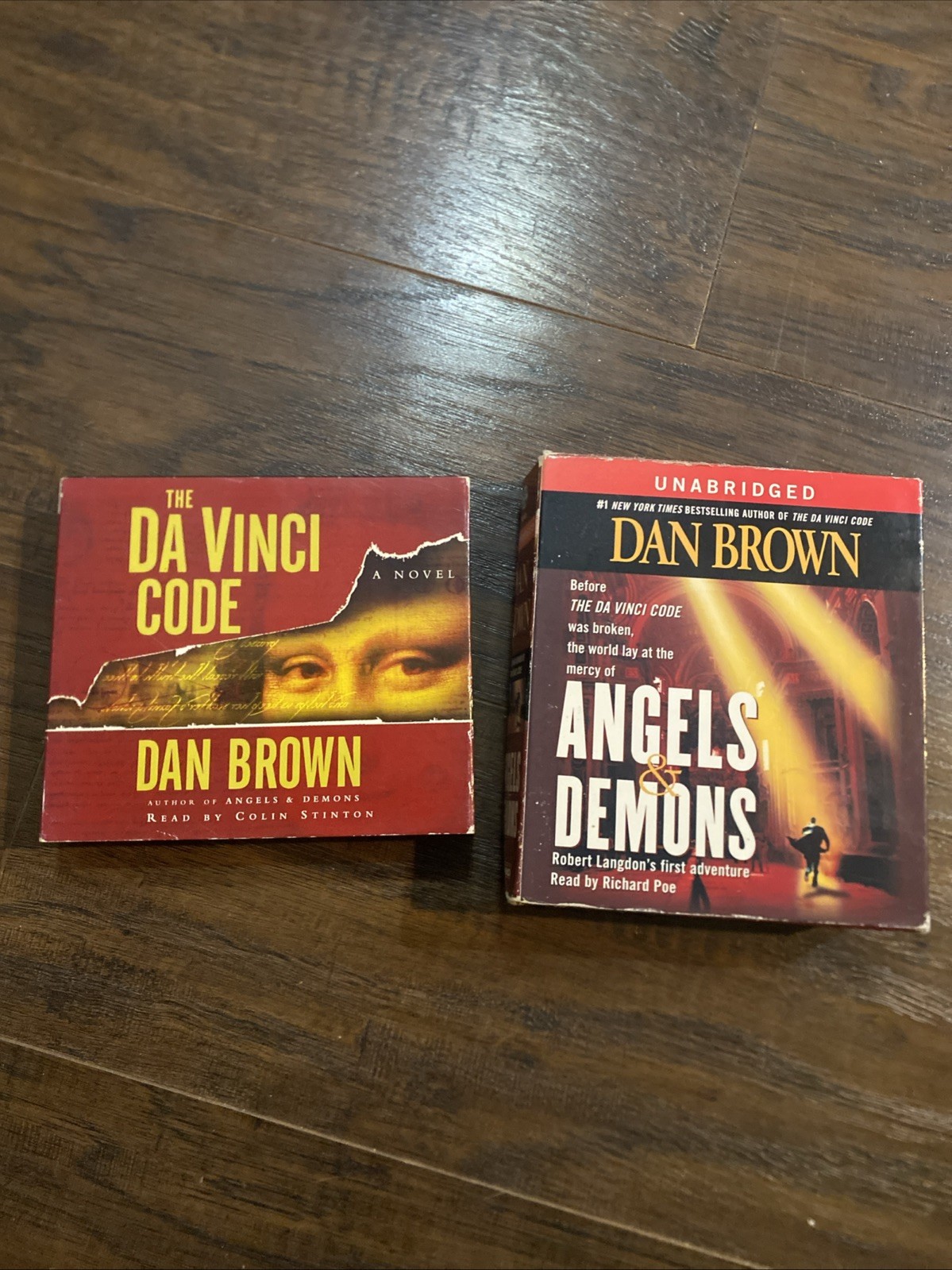 DAN BROWN • The Da Vinci Code | Angels & Demons • CD Audiobook F3-061