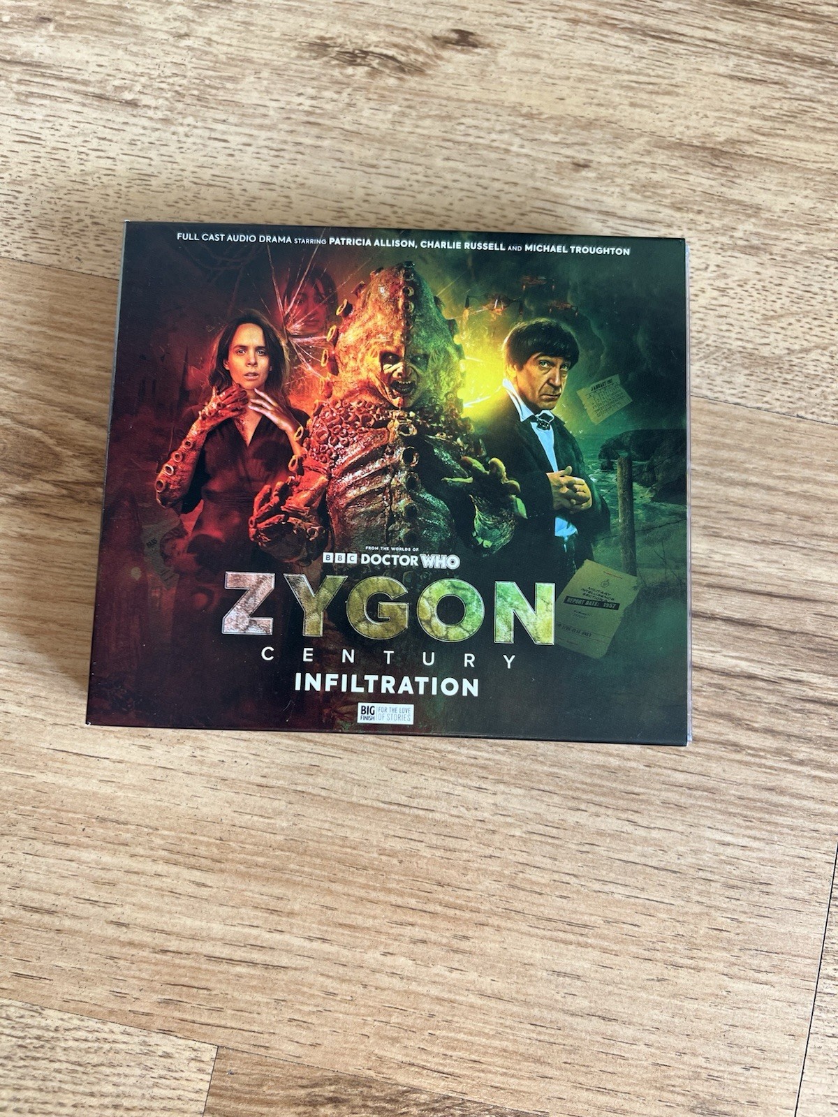 CD Audiobook Doctor Who Zygon Century 1 Infiltration 2025