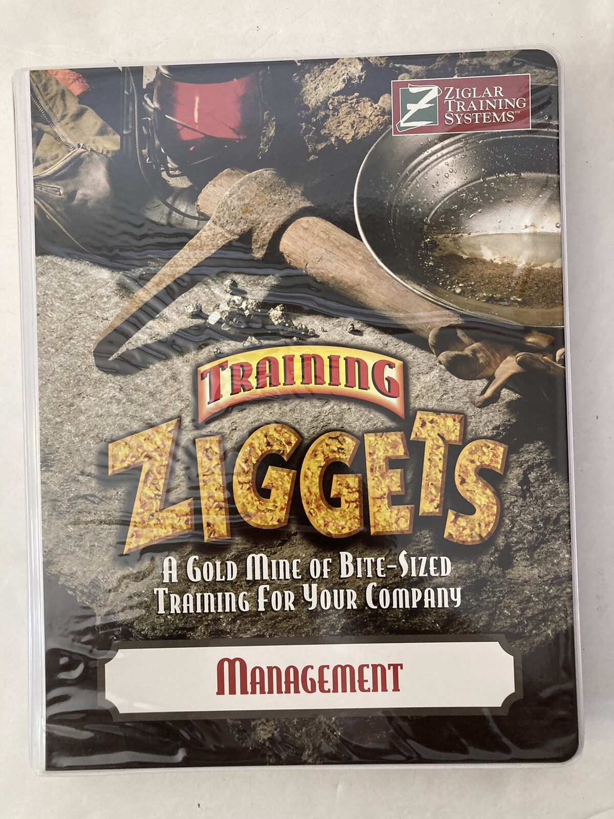 Zig Ziglar Training «Management» Training Ziggets VHS/Cassette Booklet VTG