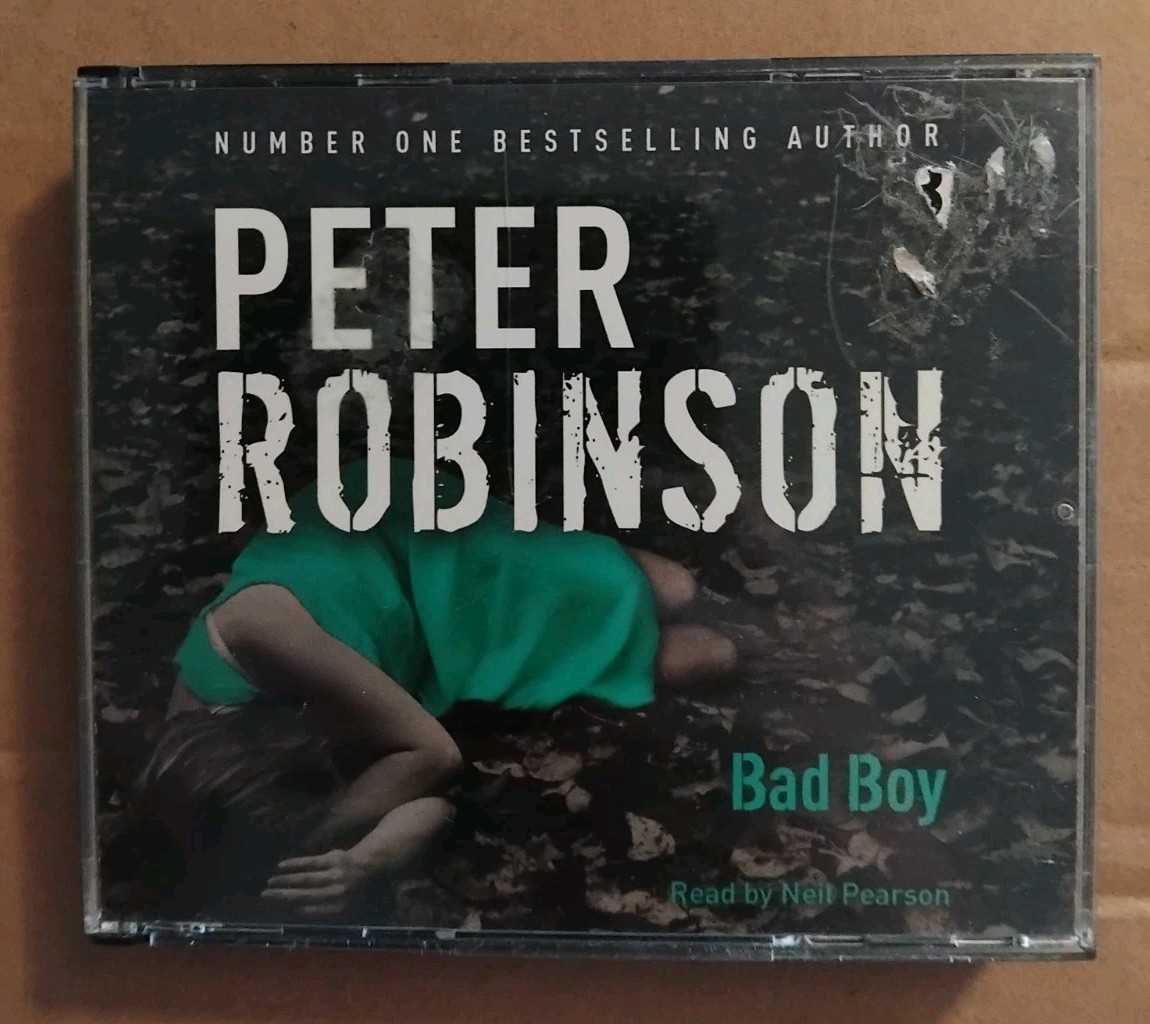 Bad Boy By Peter Robinson. 3 × CD Audio Book. Read By Neil Pearson