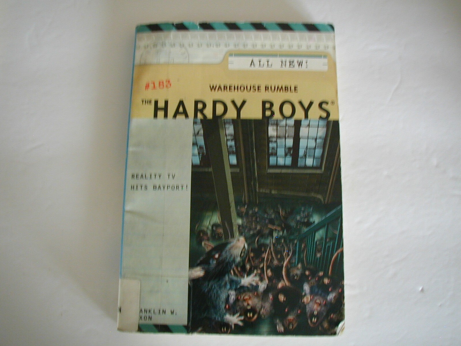 WAREHOUSE RUMBLE (The Hardy Boys #183) by Franklin W. Dixon