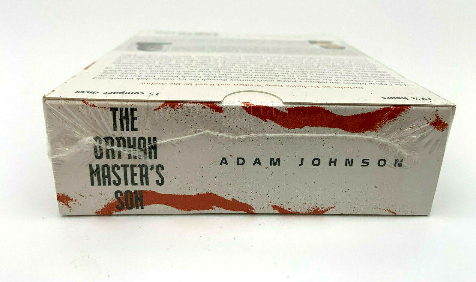 The Orphan Master’s Son Adam Johnson AudioBook With Essay 15 CD 19.5 Hours NEW