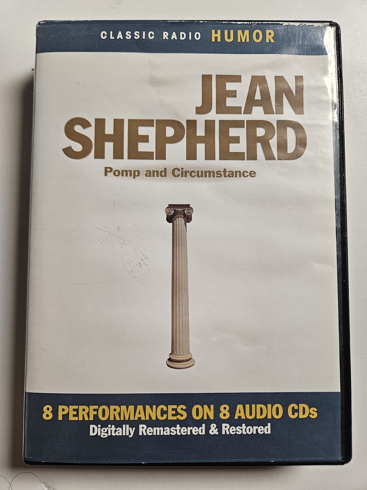 Classic Radio Humor JEAN SHEPHERD POMP & CIRCUMSTANCE 8 Audio CDs 8 Episodes
