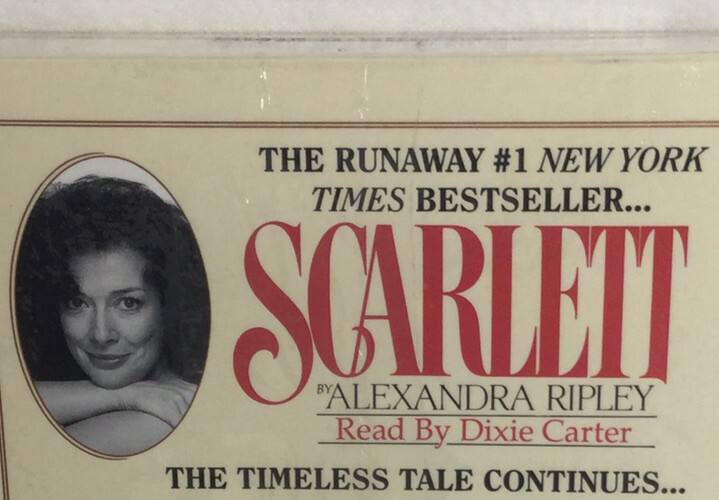 SCARLETT Audio Cassette Sequel To Gone With The Wind 4 Tapes NEW