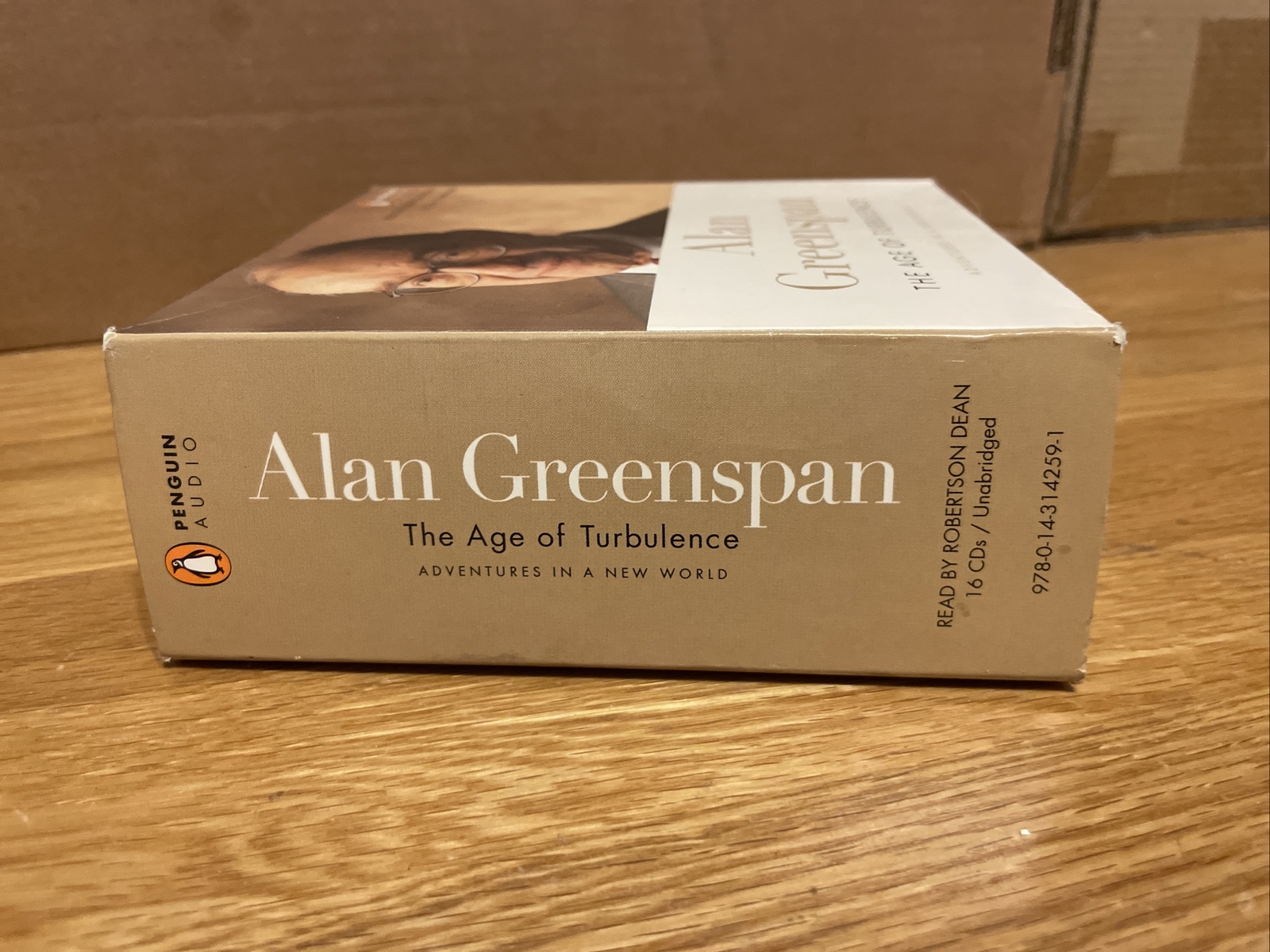 Alan Greenspan: The Age of Turbulence 16 CD Penguin AudioBook — Unabridged