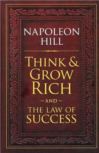 THINK & GROW RICH AND THE LAW OF SUCCESS BY NAPOLEON HILL — Hardcover BRAND NEW