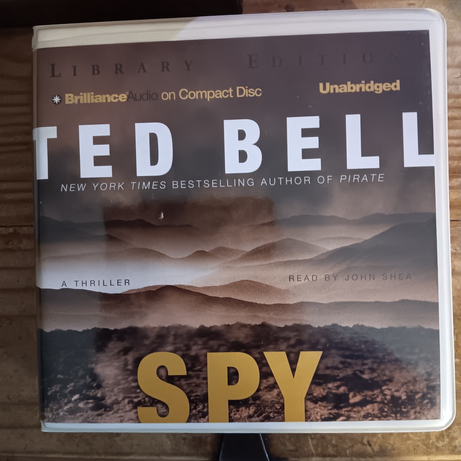 Spy by Ted Bell (2006) Unabridged Audio CD’s Very Good BX — 22