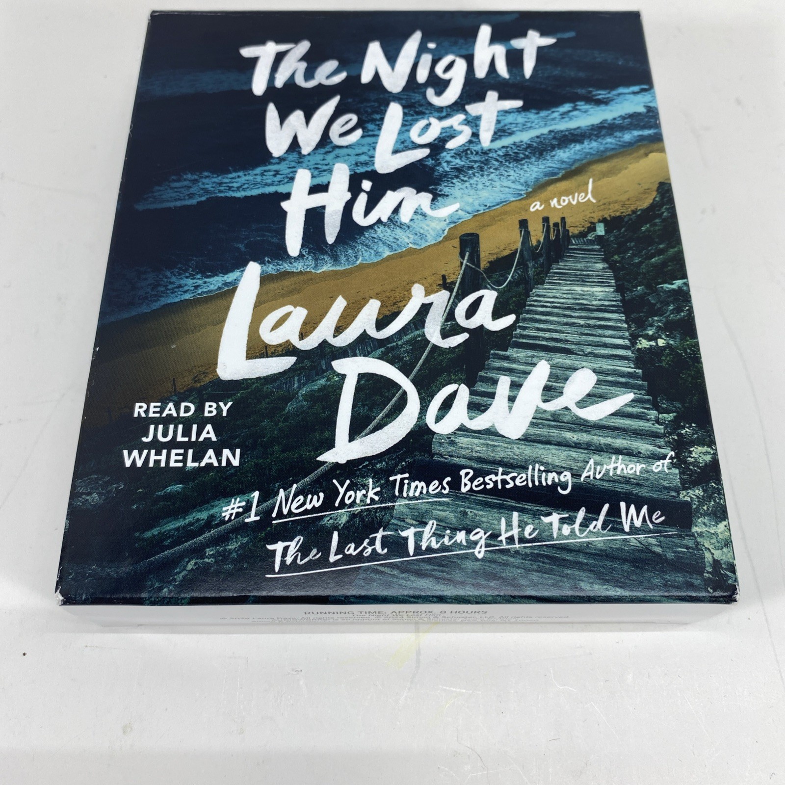 The Night We Lost Him by Laura Dave Used CD Audiobook