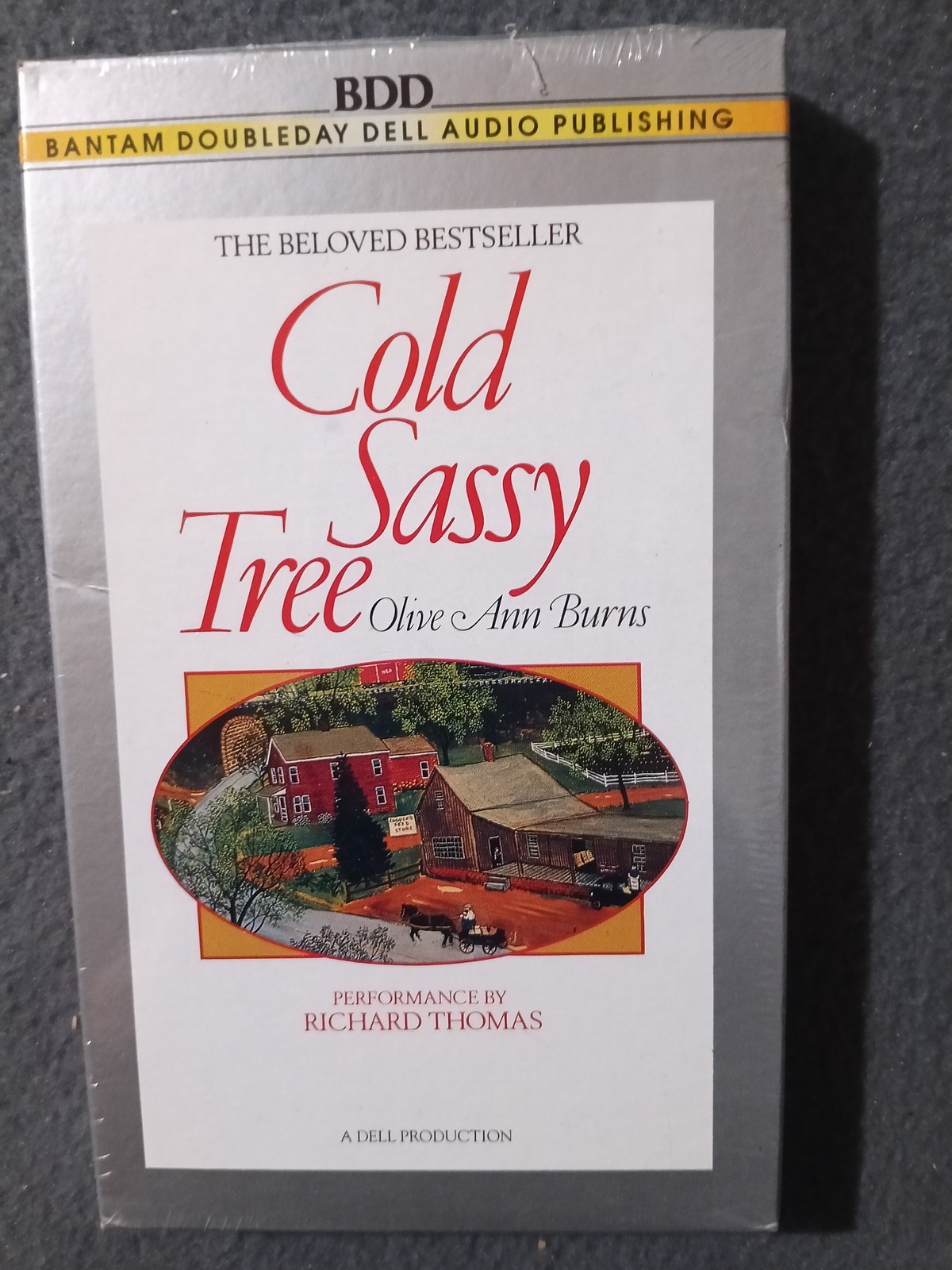 Cold Sassy Tree by Olive Ann Burns Audiobook 2 Cassettes Read by Richard Thomas