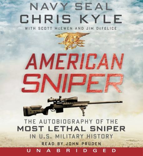 American Sniper CD : The Autobiography of CHRIS KYLE — NAVY SEAL — AUDIO BOOK