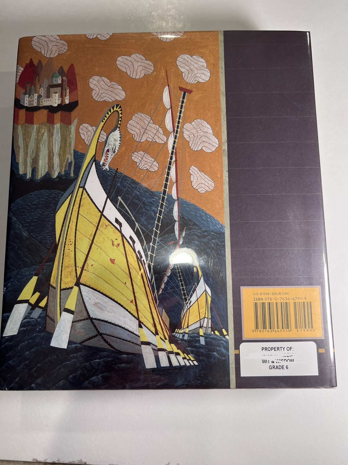 The Odyssey by Gillian Cross like NEW Hardcover  Never read, protective cover