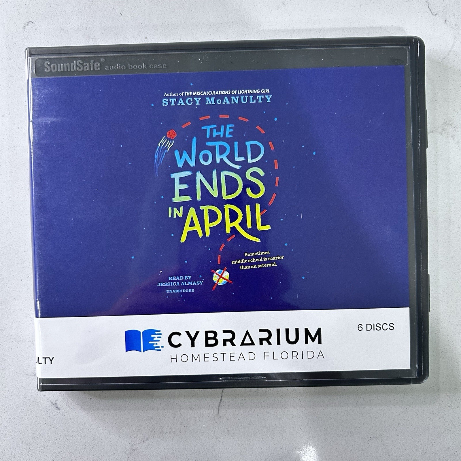 Stacy McAnulty The World Ends in April Audiobook 6-Disc Set