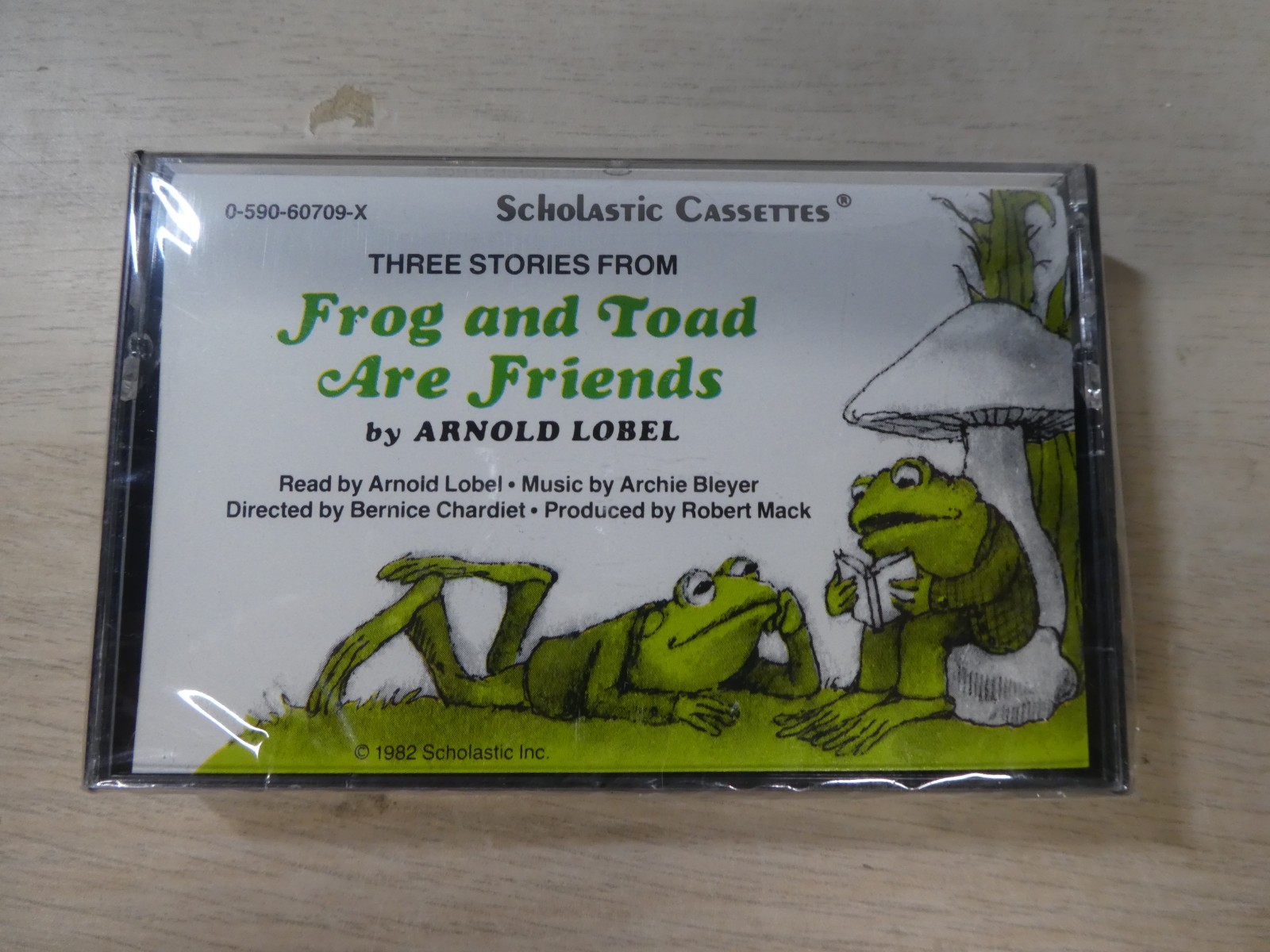 Scholastic Cassette Tape Frog & Toad Are Friends Arnold Lobel Brand New Sealed