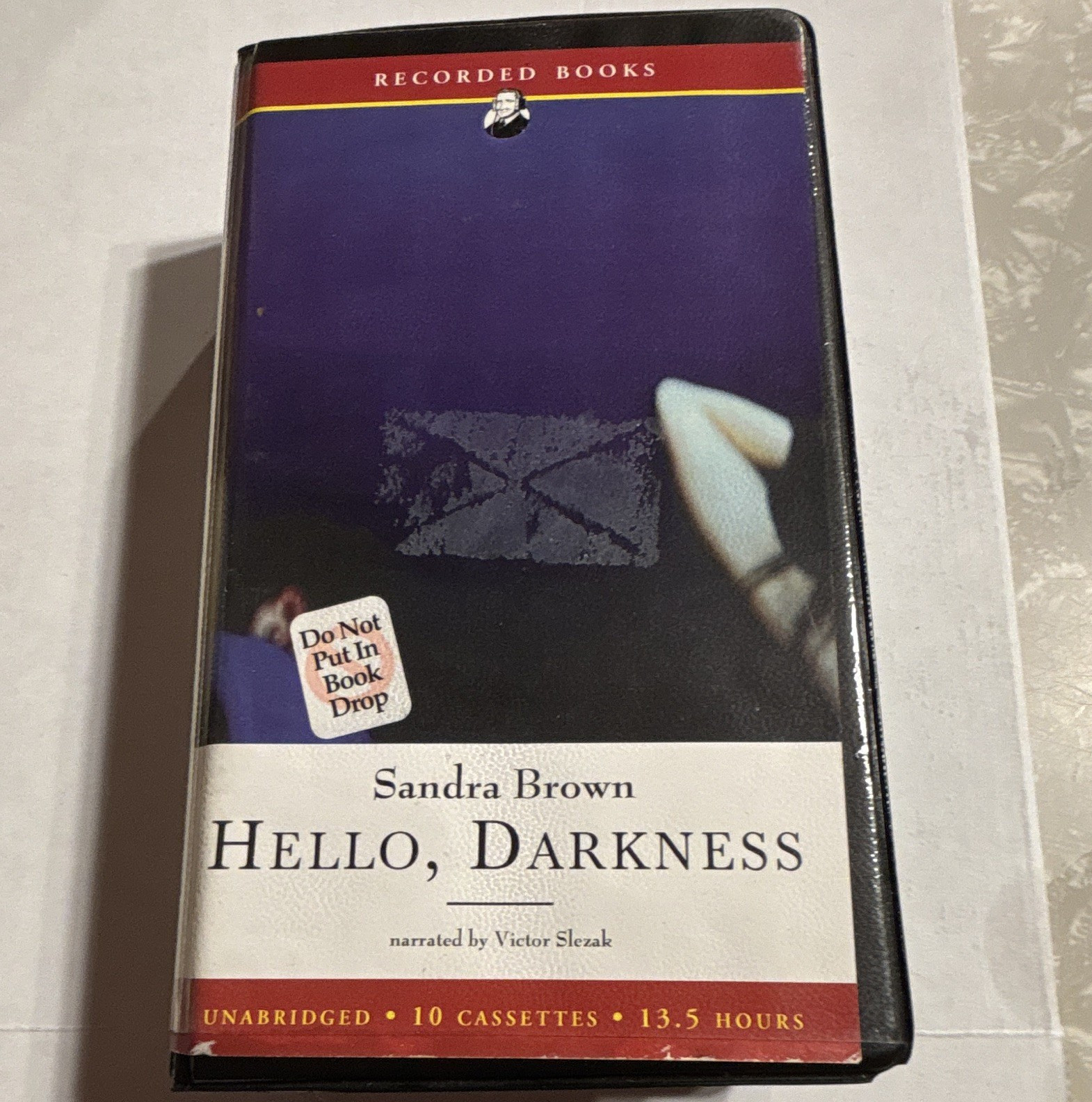 Recorded Books Hello, Darkness by Sandra Brown Unabridged 10 Cassettes 13.5h