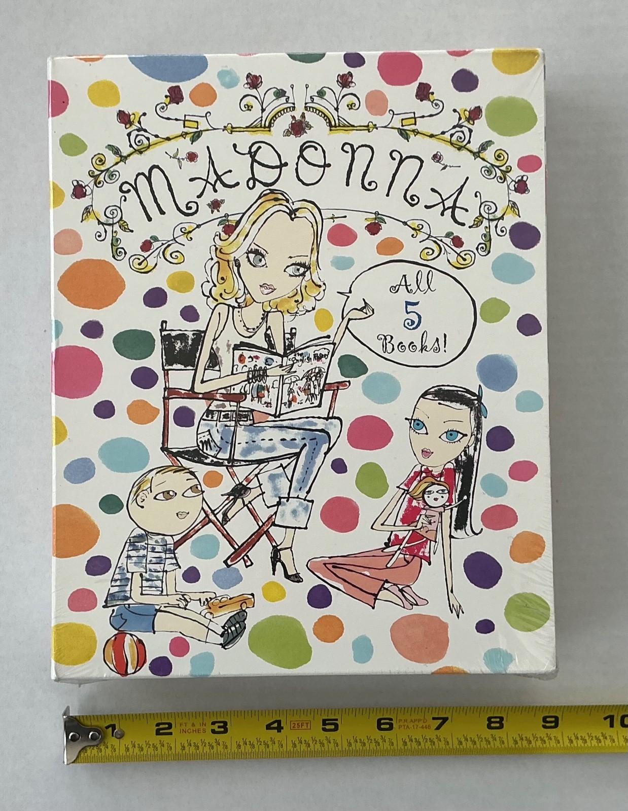 MADONNA A COLLECTION BESTSELLERS 5 BOOK SET RARE!!