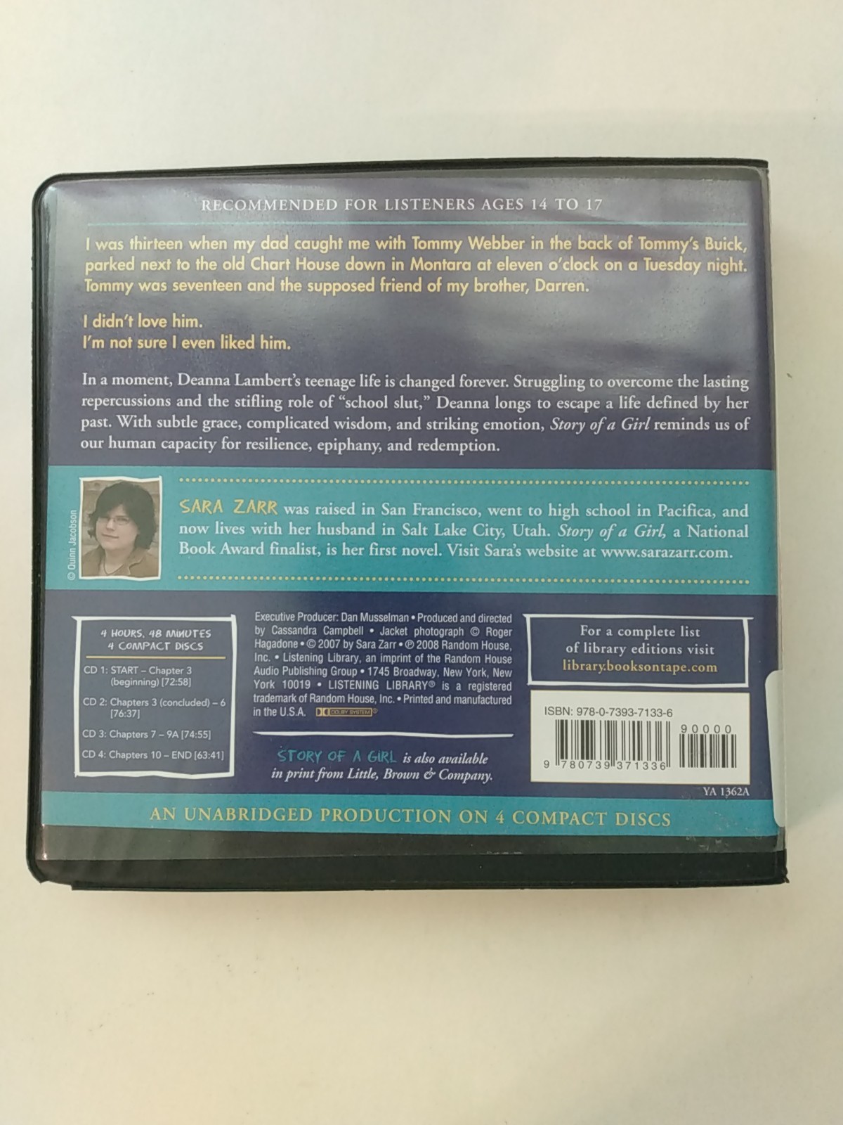 Lot of 7 Audiobook CD sets Tween Young Adult Fiction: Skink Three Quarters Dead