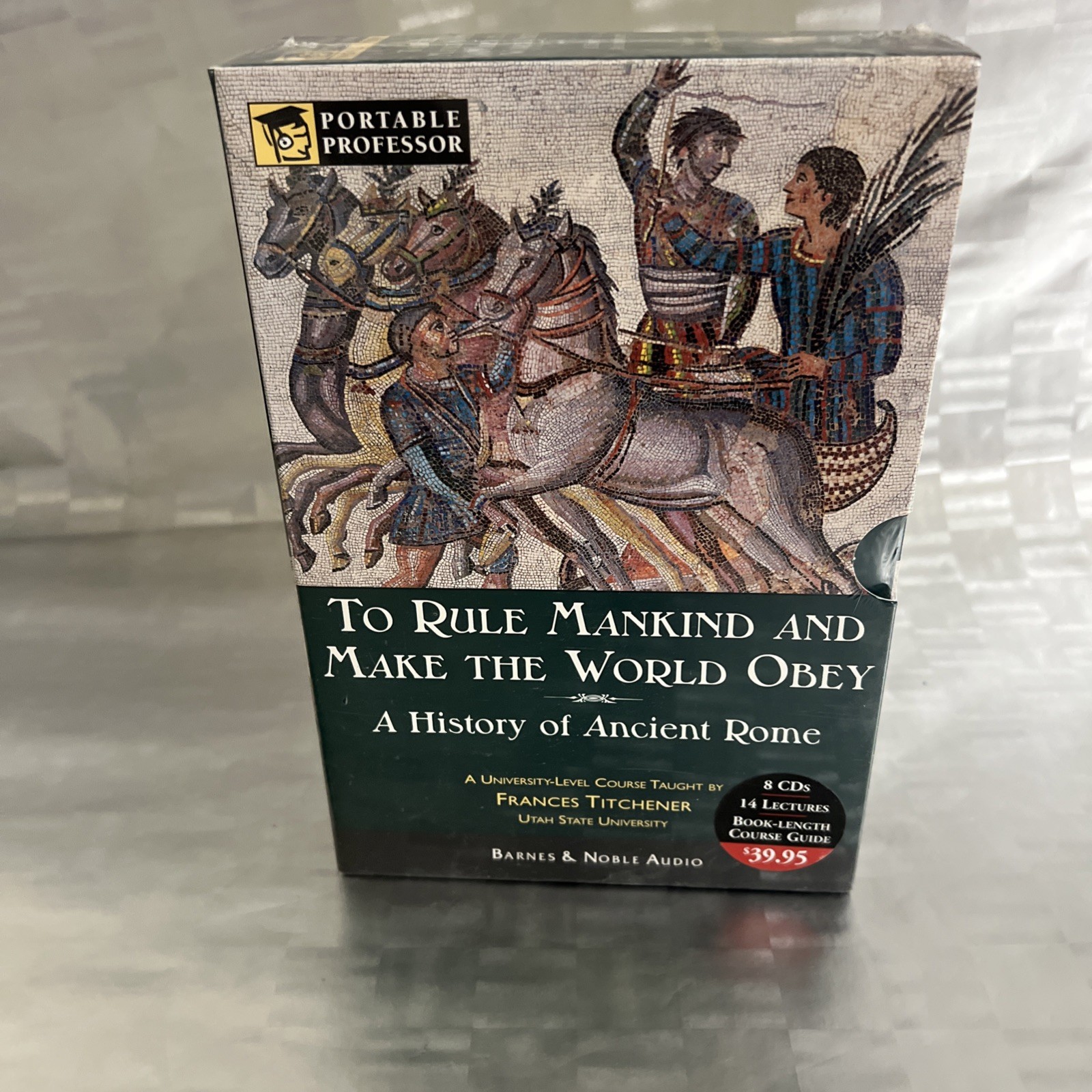 Portable Professor To Rule Mankind And Make The World Obey Roman History 8-CD