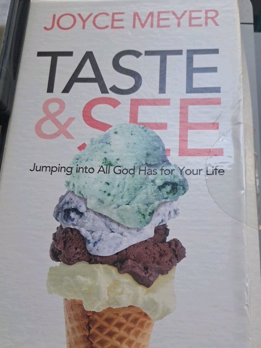Joyce Meyer Taste & See Audio CD 4 Set Series Boxing Very Worn CDs Very Good