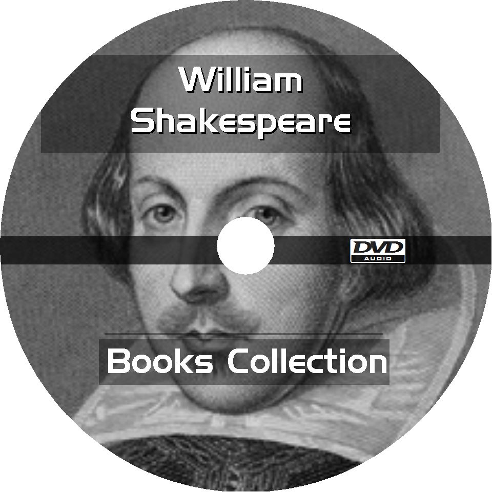 * WILLIAM SHAKESPEARE BOOKS COLLECTION * 19+ AUDIOBOOKS on 1 DVD MP3 *