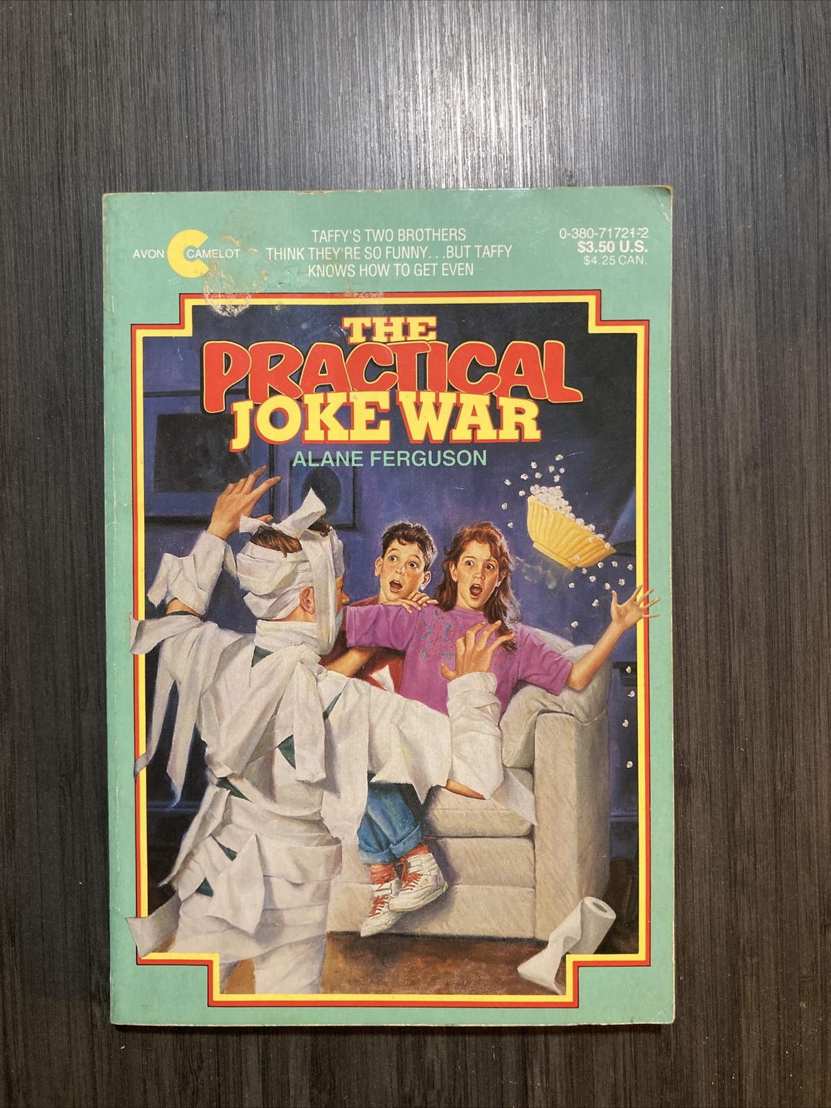 The Practical Joke War by Alane Ferguson- 1991- Paperback- VINTAGE