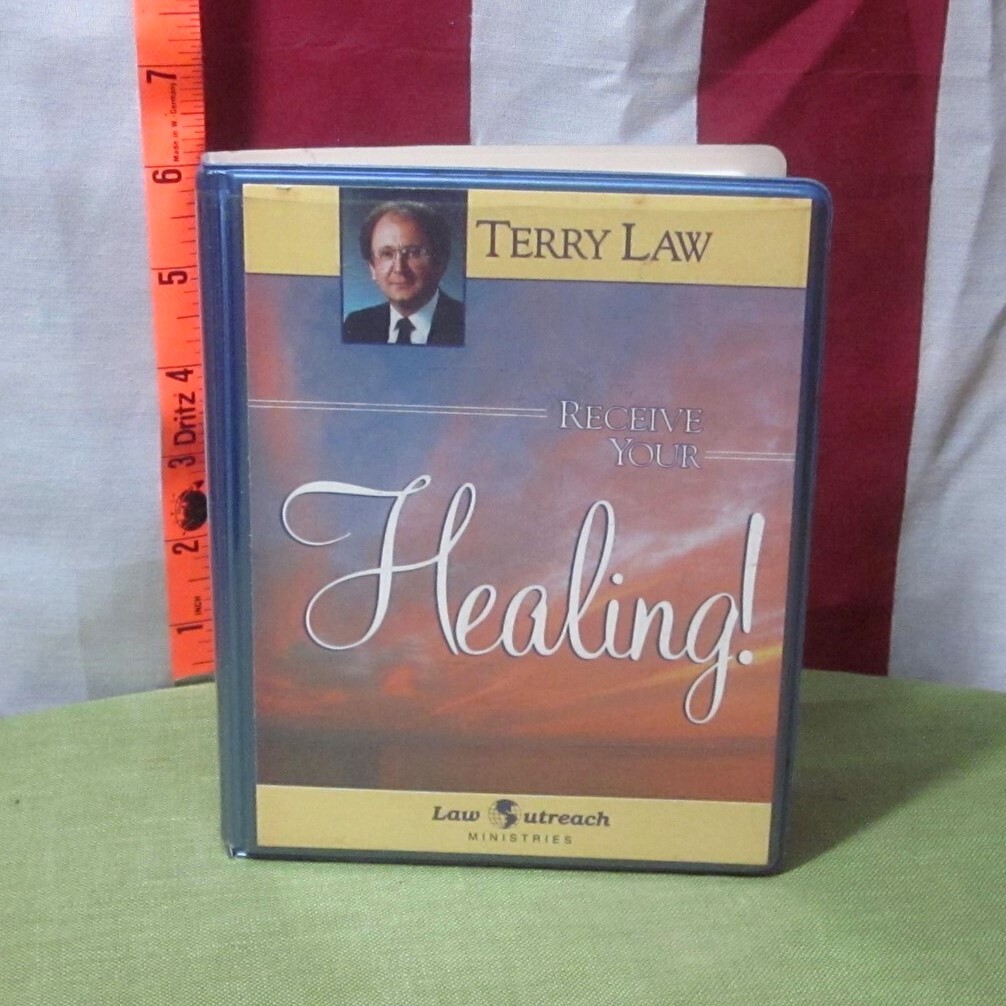 TERRY LAW Receive Your Healing cassette tapes Outreach Ministries 1990s