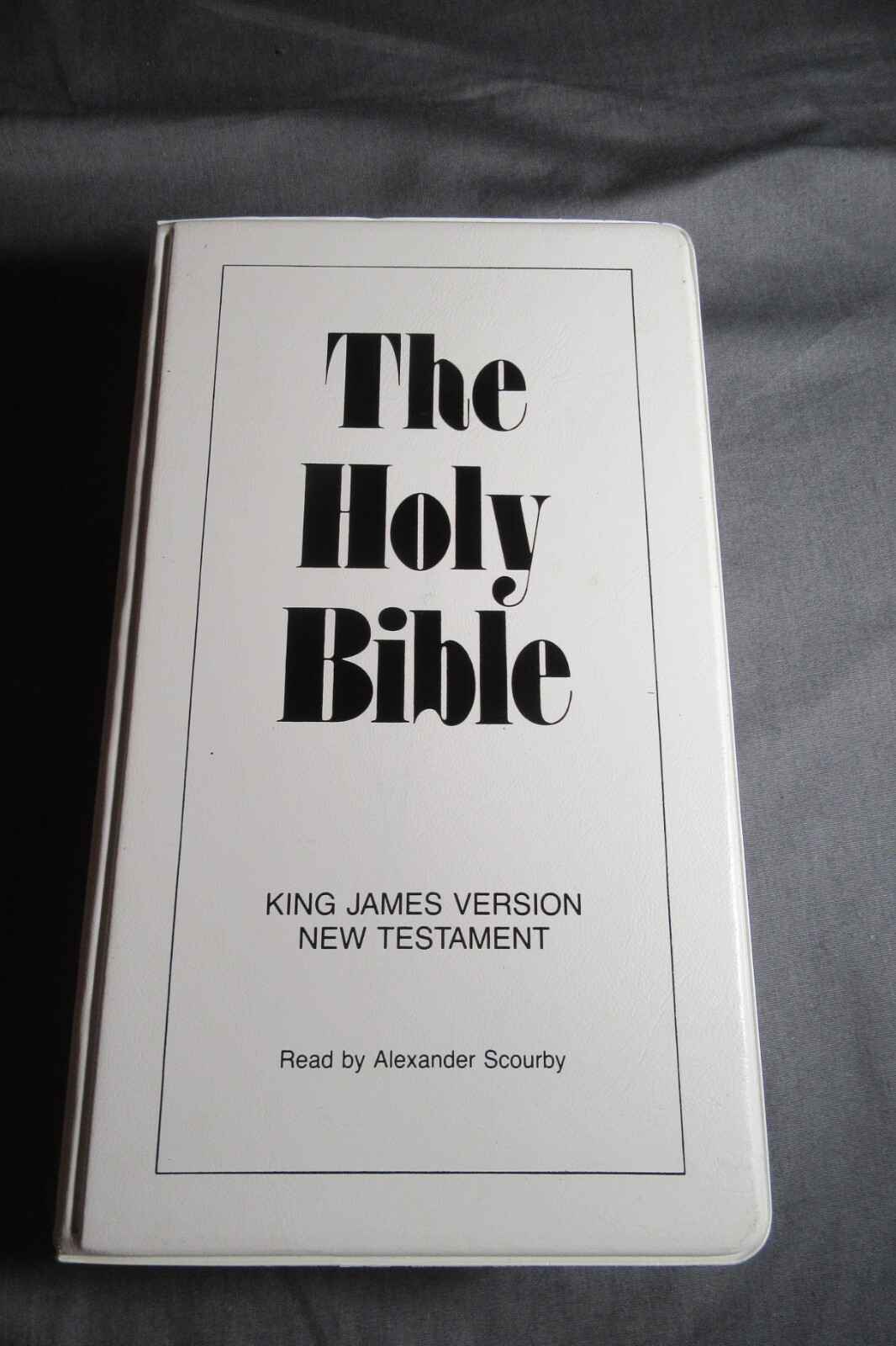 The Holy Bible King James Version New Testament — 12 Cassette Tapes Complete