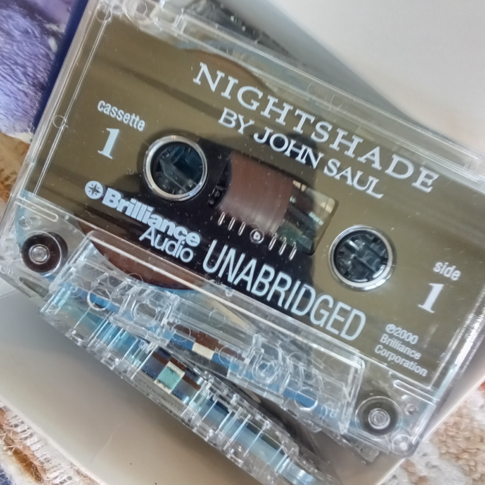 Nightshade by John Saul AudioBook — 11 hours on 7 cassettes, unabridged