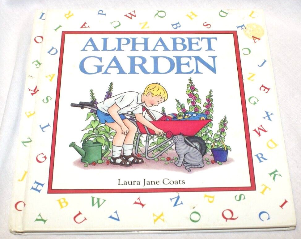 VTG Alphabet Garden by Laura J. Coats 1993 Hardcover Book
