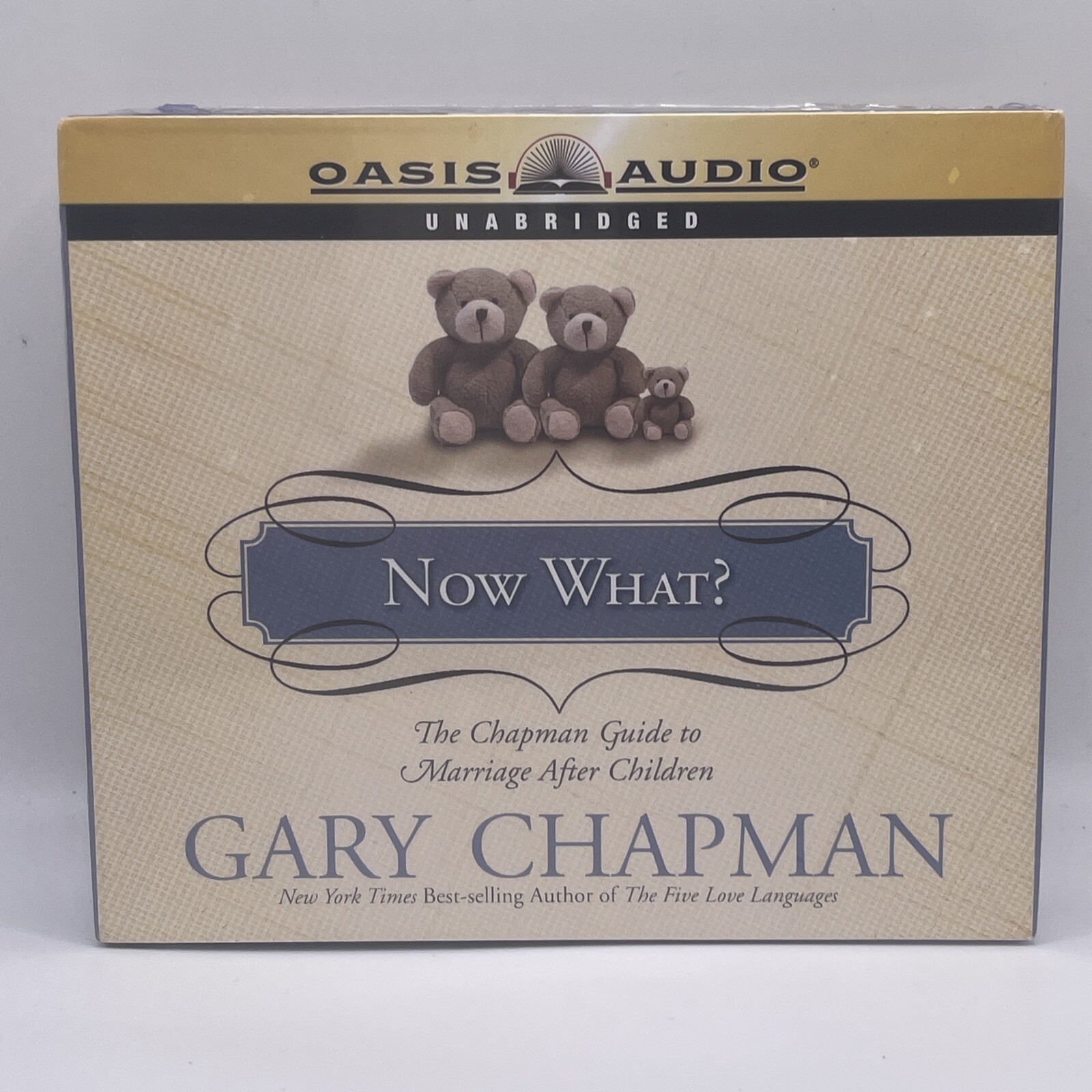 Now What? Marriage After Children — Audiobook CD, Chapman Gary — NEW SEALED