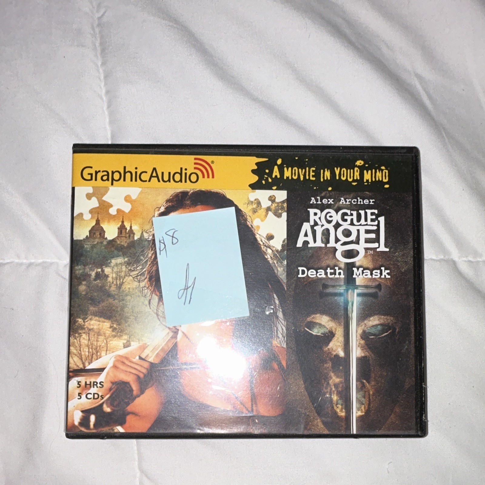 GraphicAudio Rogue Angel 52 Death Mask Full Cast Audio CD by Alex Archer