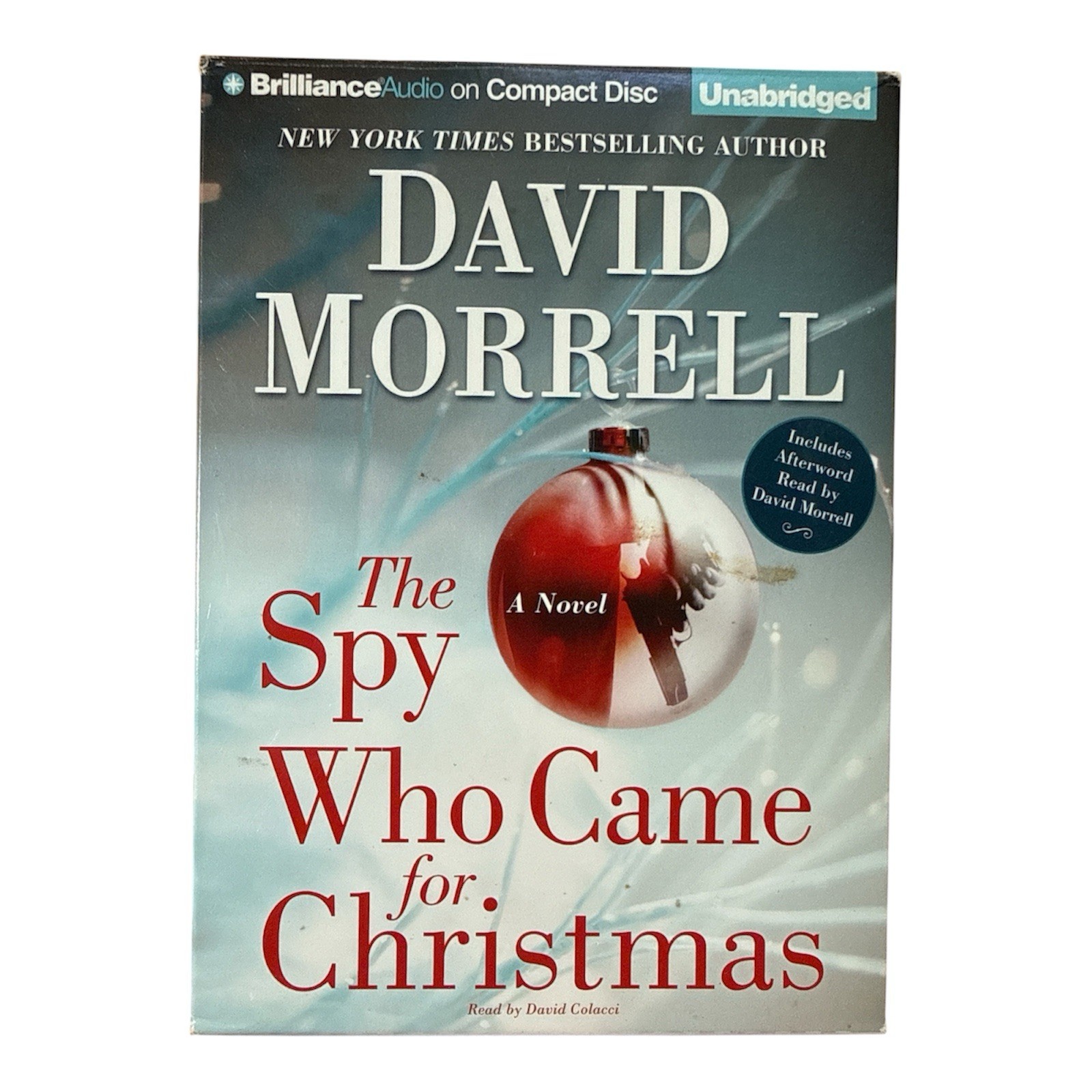 The Spy Who Came for Christmas by David Morrell Unabridged Audiobook CD