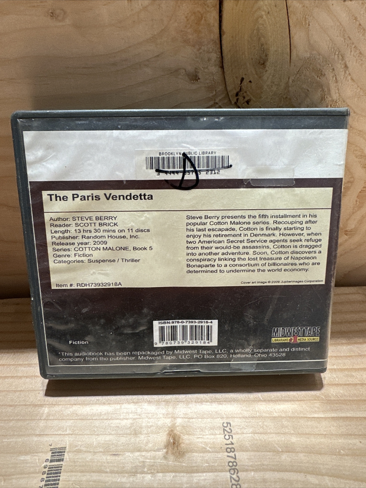 The Paris Vendetta by Berry, Steve