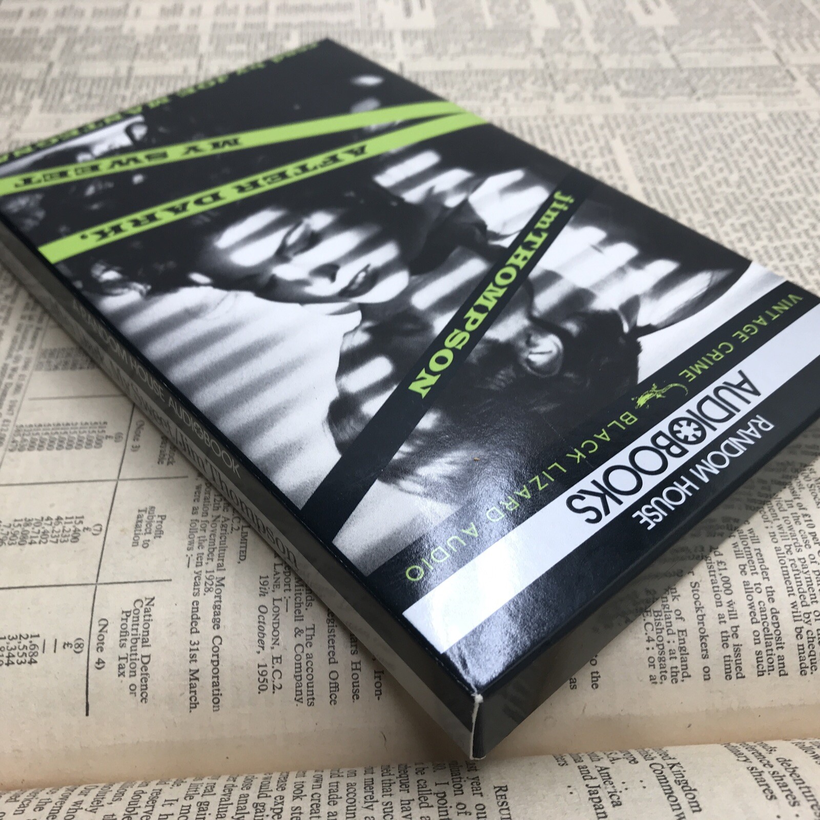 Jim Thompson’s After Dark My Sweet Audiobook Cassettes Joe Mantegna Narrated