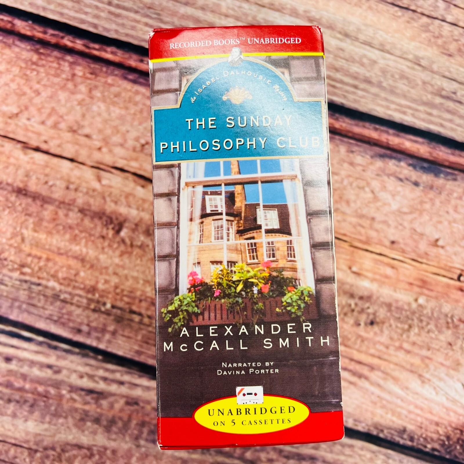 Audiobook~The Sunday philosophy club-Alexander smith-unabridged-5 Cassette