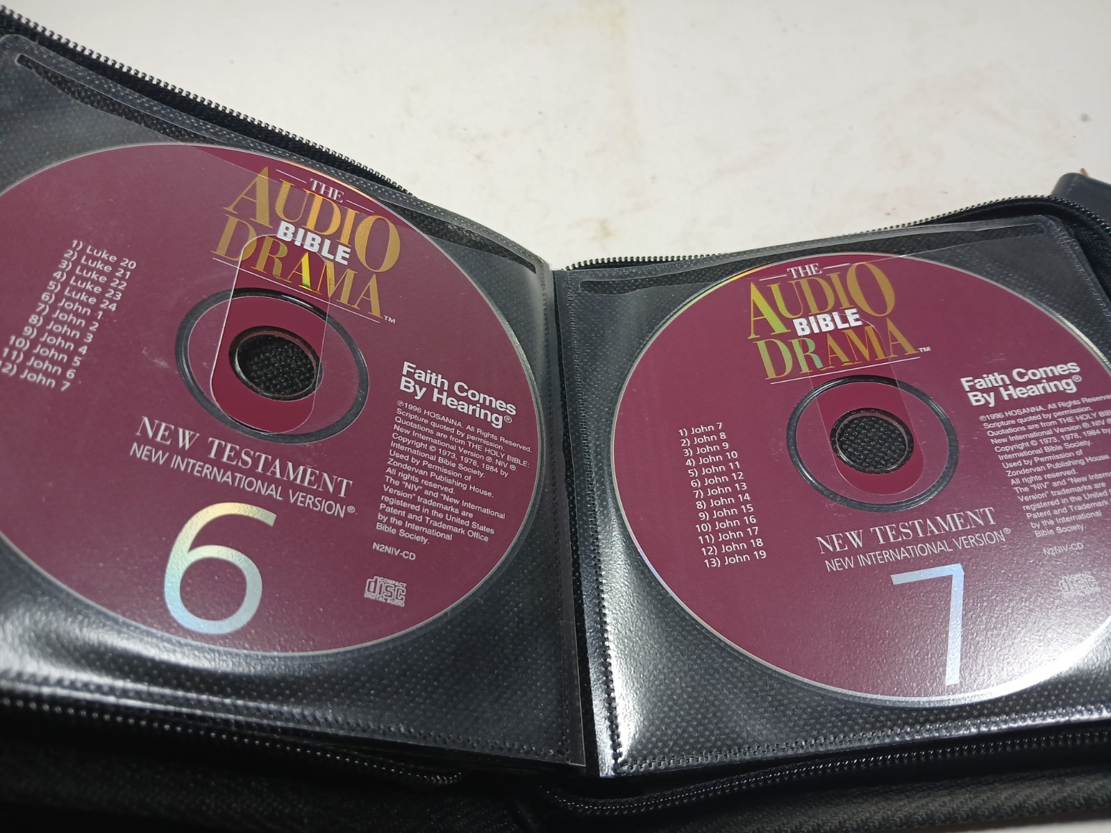 The Audio Bible Drama — Faith Comes By Hearing New Testament 16 CD Set in Case