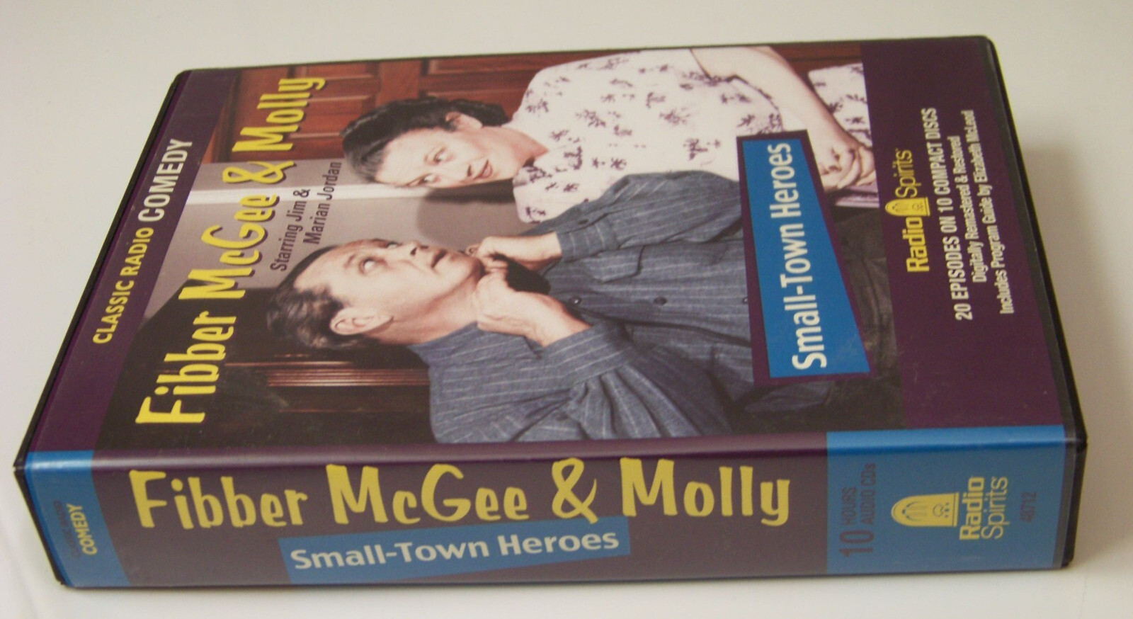 Radio Spirits Fibber McGee & Molly — Small-Town Heroes — 10CDS — 20 Episodes