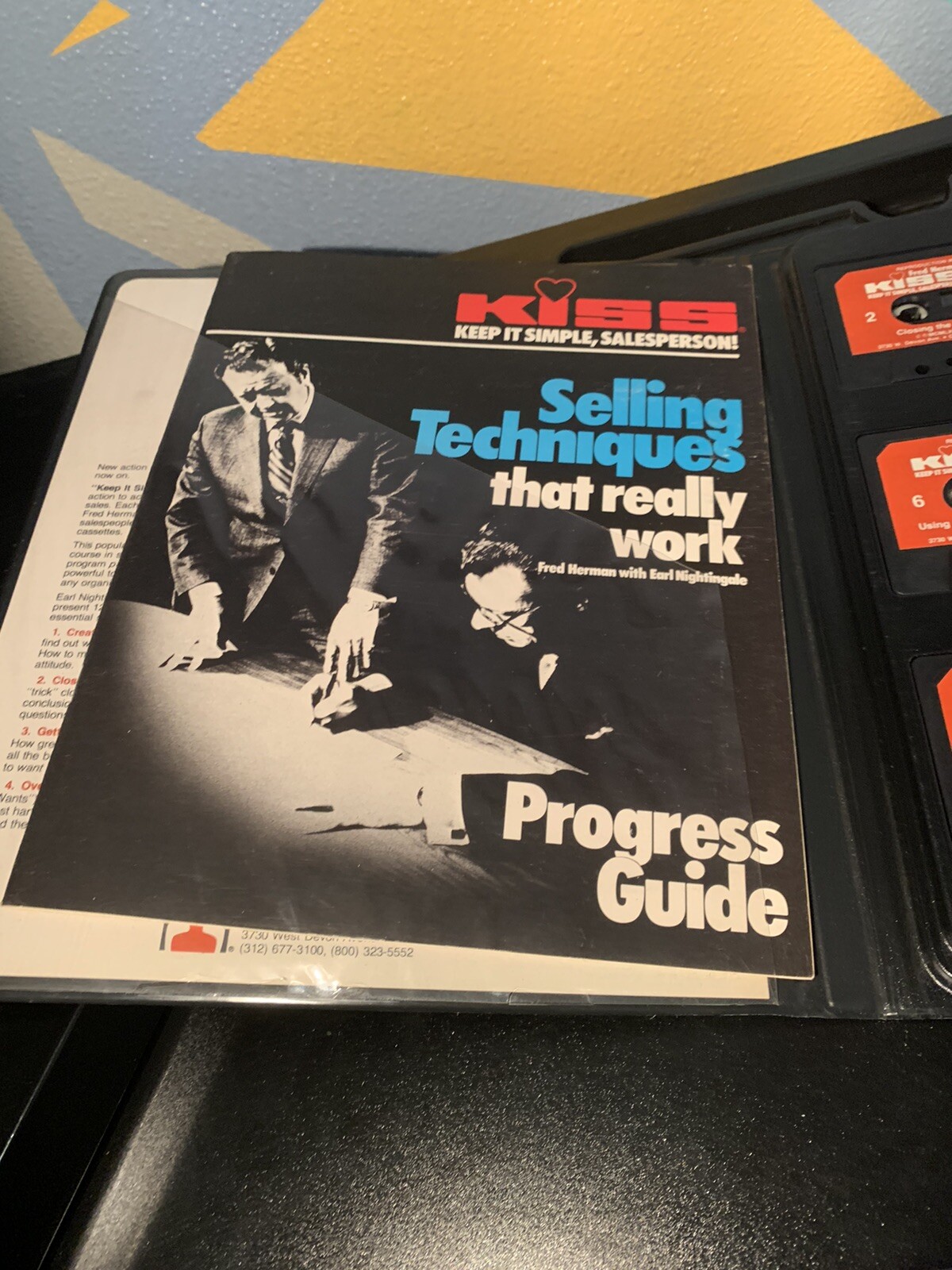 nightingale conant cassettes Earl Nightingale KISS sales