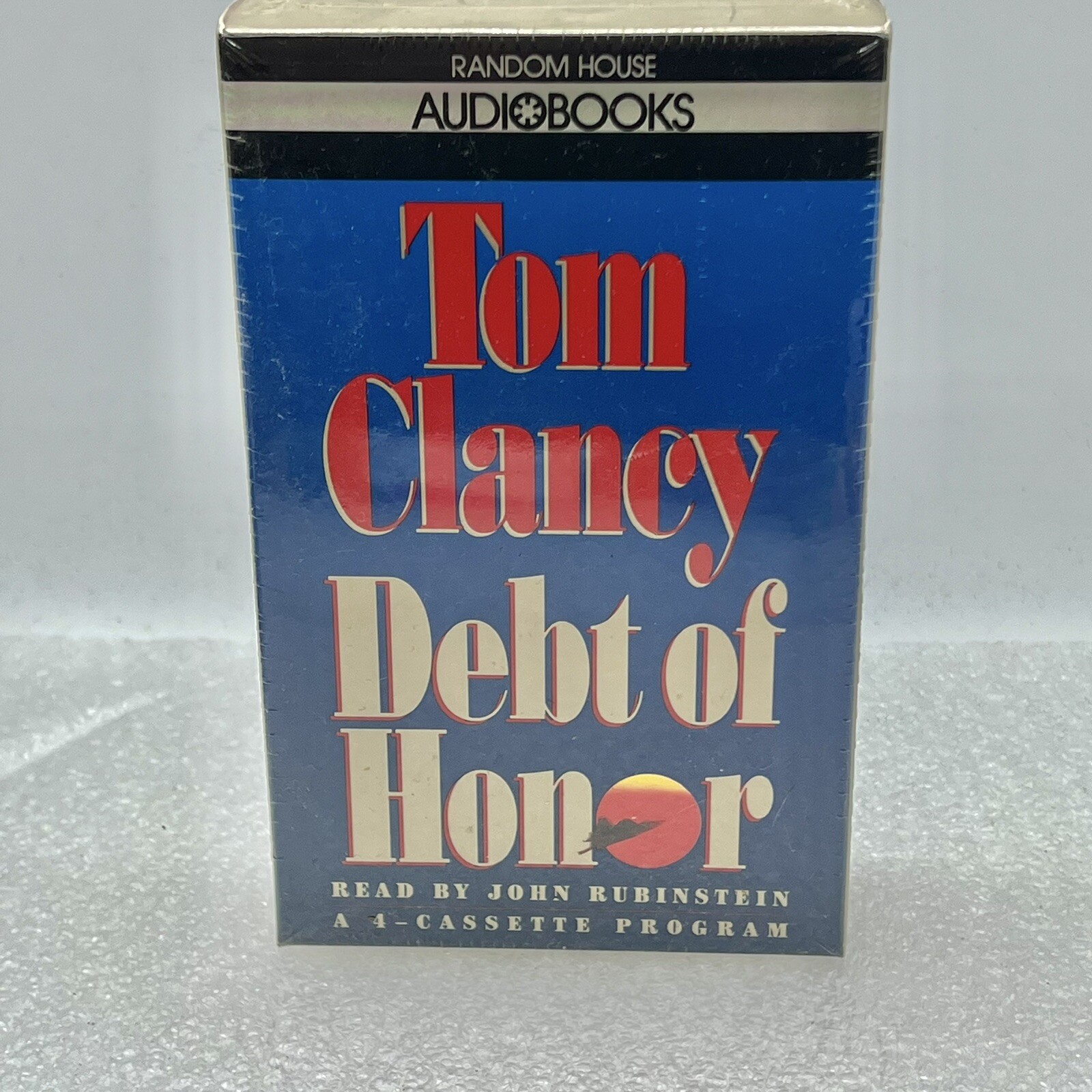 Tom Clancy Debt of Honor Audiobook on 4 Cassettes