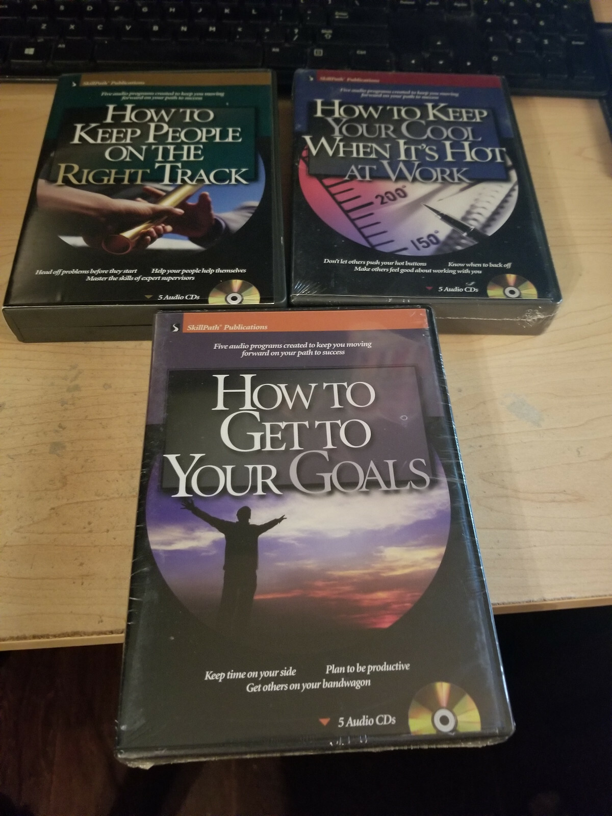800 Lot of 3 How to Keep People On The Right Track Skillpath Goals Employees