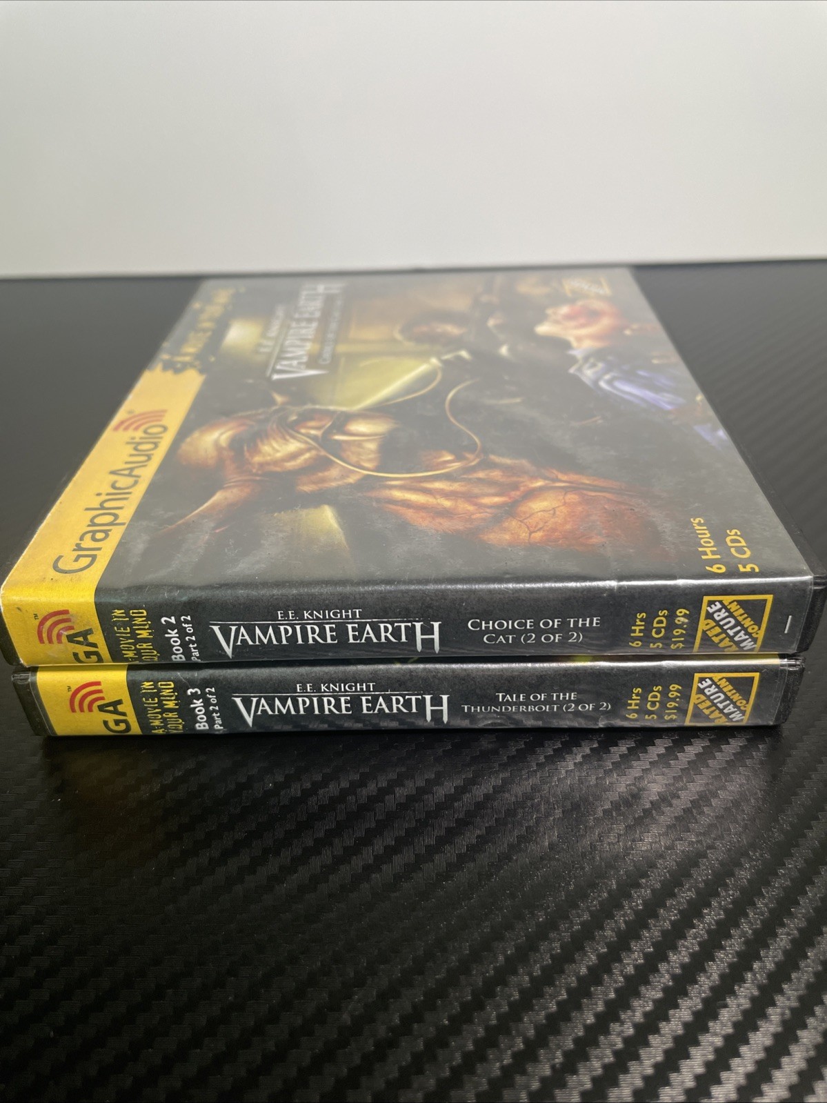 Vampire Earth E. E. Knight Book 2 & 3 Each 2 Of 2 Audiobooks Free Shipping