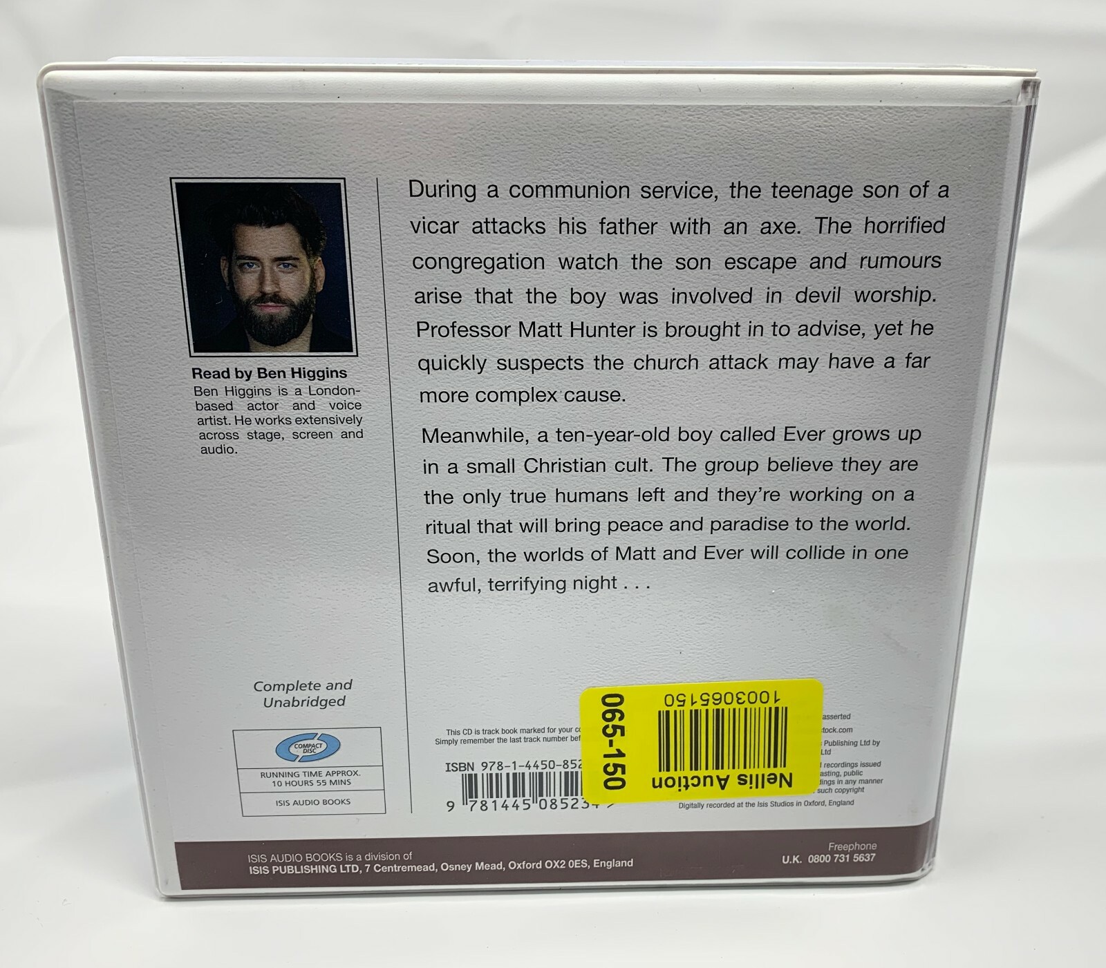 PETER LAWS SEVERED Audio Book 10-CD SET ISIS BEN HIGGINS HORROR/CULT Matt Hunter
