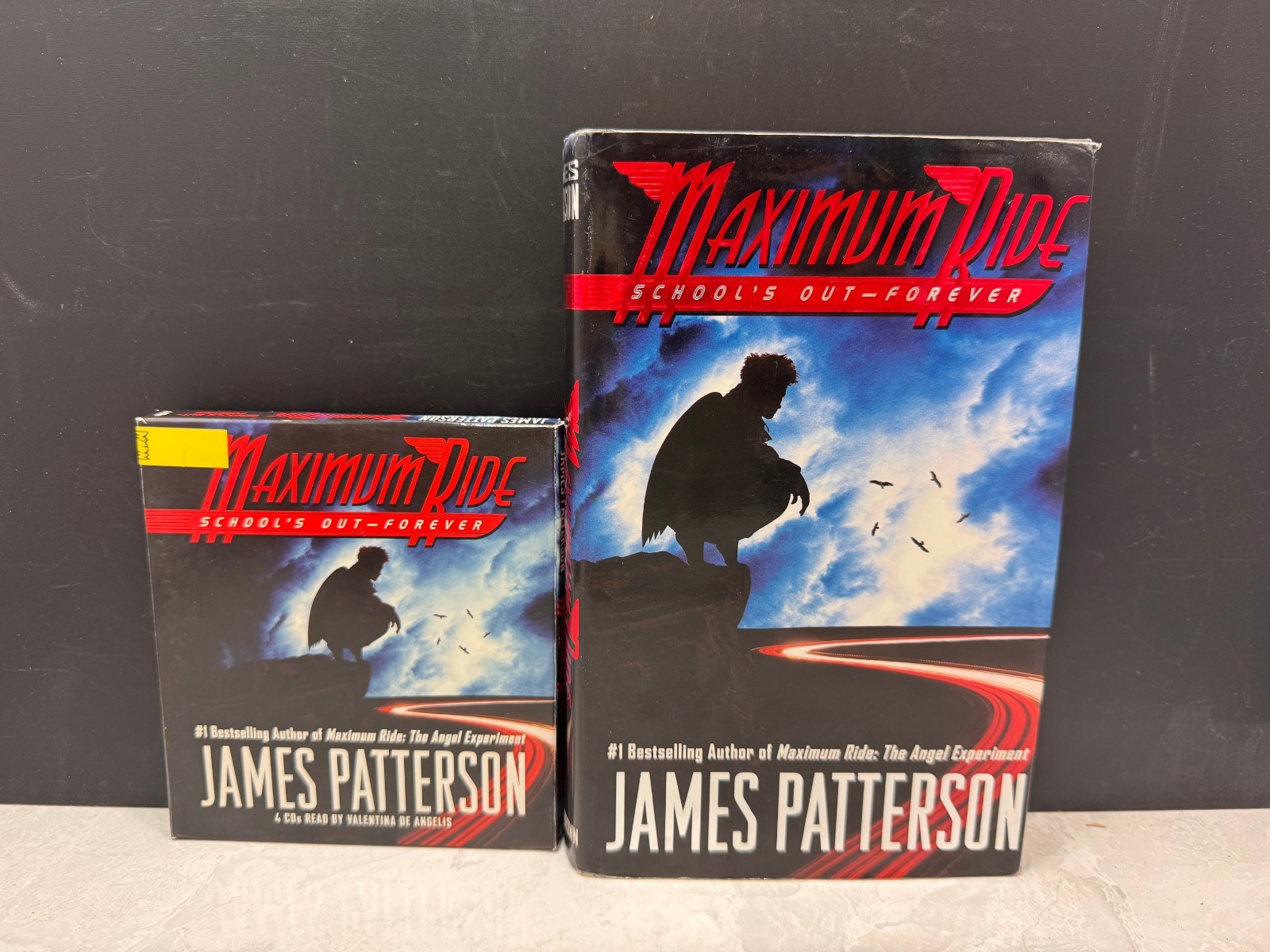 Maximum Ride School’s Out — Forever — James Patterson Audio CD Book Combo