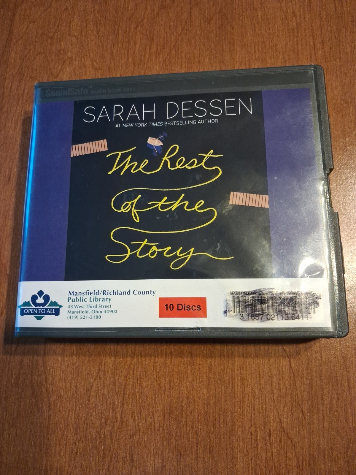 The Rest Of The Story By Sarah Dessen ~ Unabridged Cd Audiobook ~